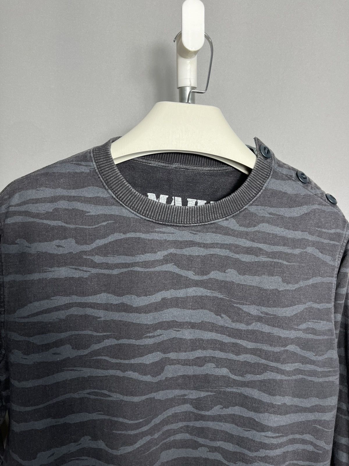 Japanese Brand × Maharishi Maharishi sweatshirt men’s camo cotton grey Size US L / EU 52-54 / 3 - 6 Thumbnail