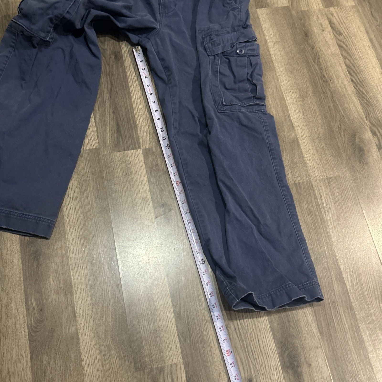 Hollister Men’s Hollister 33 Cargo Blue Pants Y2K Heavy Pants Size US 33 - 12 Thumbnail