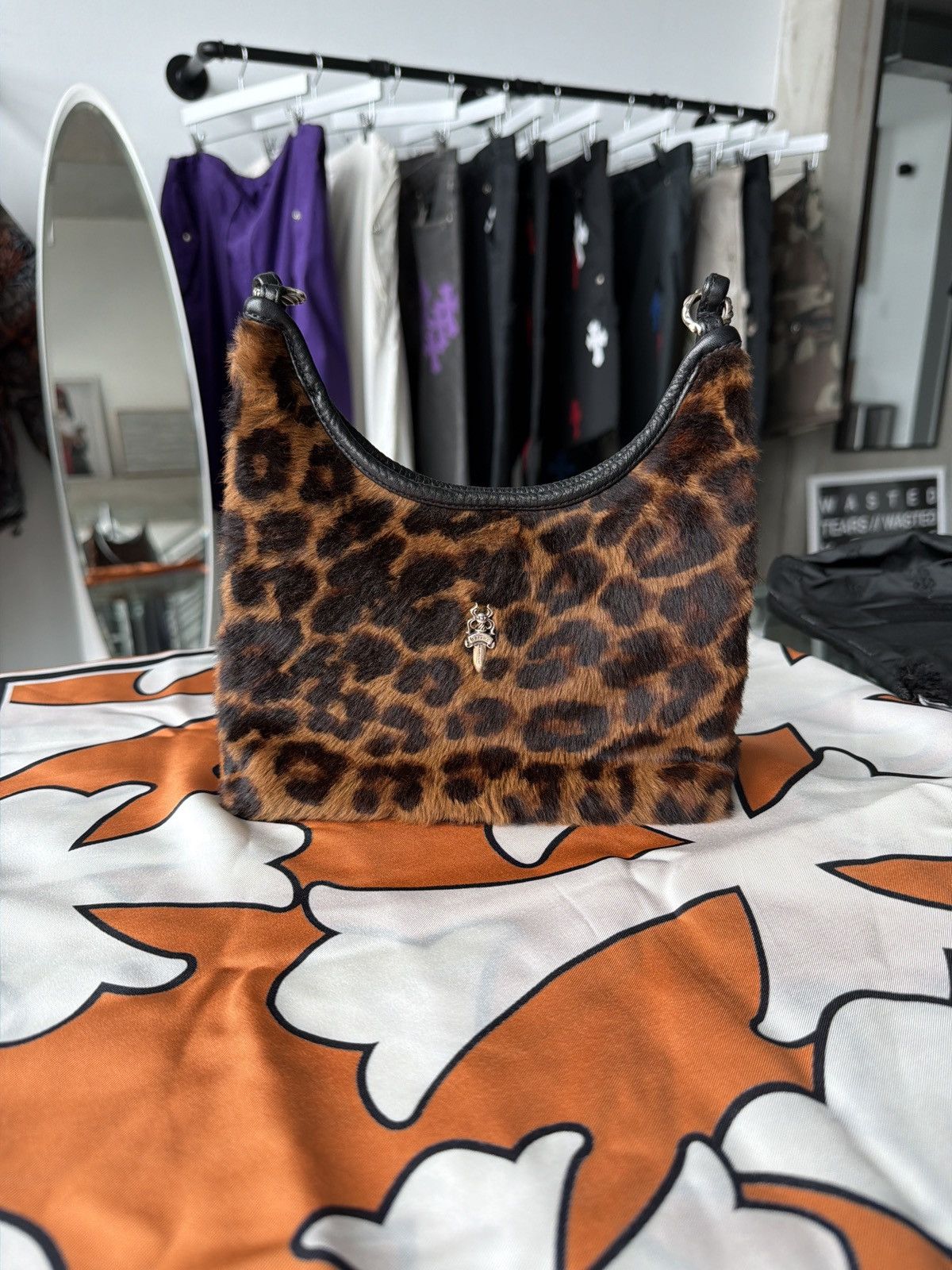 Chrome Hearts Chrome Hearts Fur Viv Bag BRAND NEW Size ONE SIZE - 1 Thumbnail