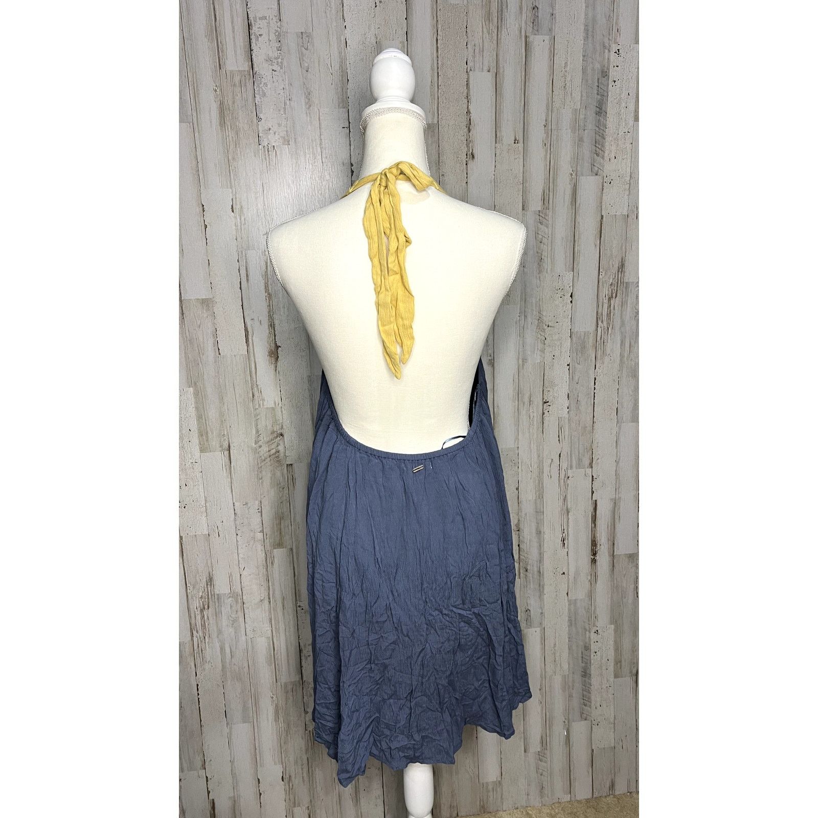 O'Neill NWT O'Neill Women's Halter Mini Dress Blue Size Medium Size M / US 6-8 / IT 42-44 - 10 Thumbnail