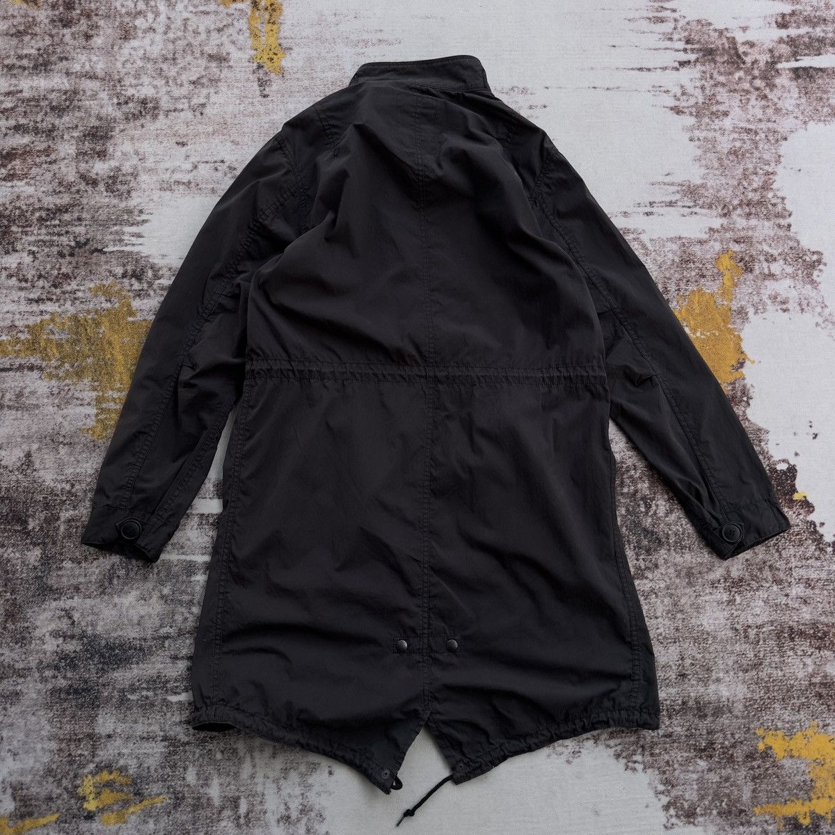 Alpha Industries VINTAGE ALPHA INDUSTRIES BLACK M-65 FISHTAIL PARKA JACKET Size L / US 10 / IT 46 - 11 Thumbnail