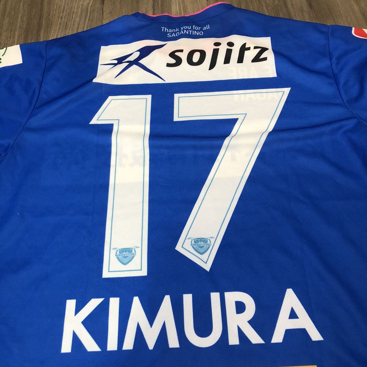 Japanese Brand Sagan Tosu supporter jersey #17 Kimura Size US S / EU 44-46 / 1 - 4 Thumbnail