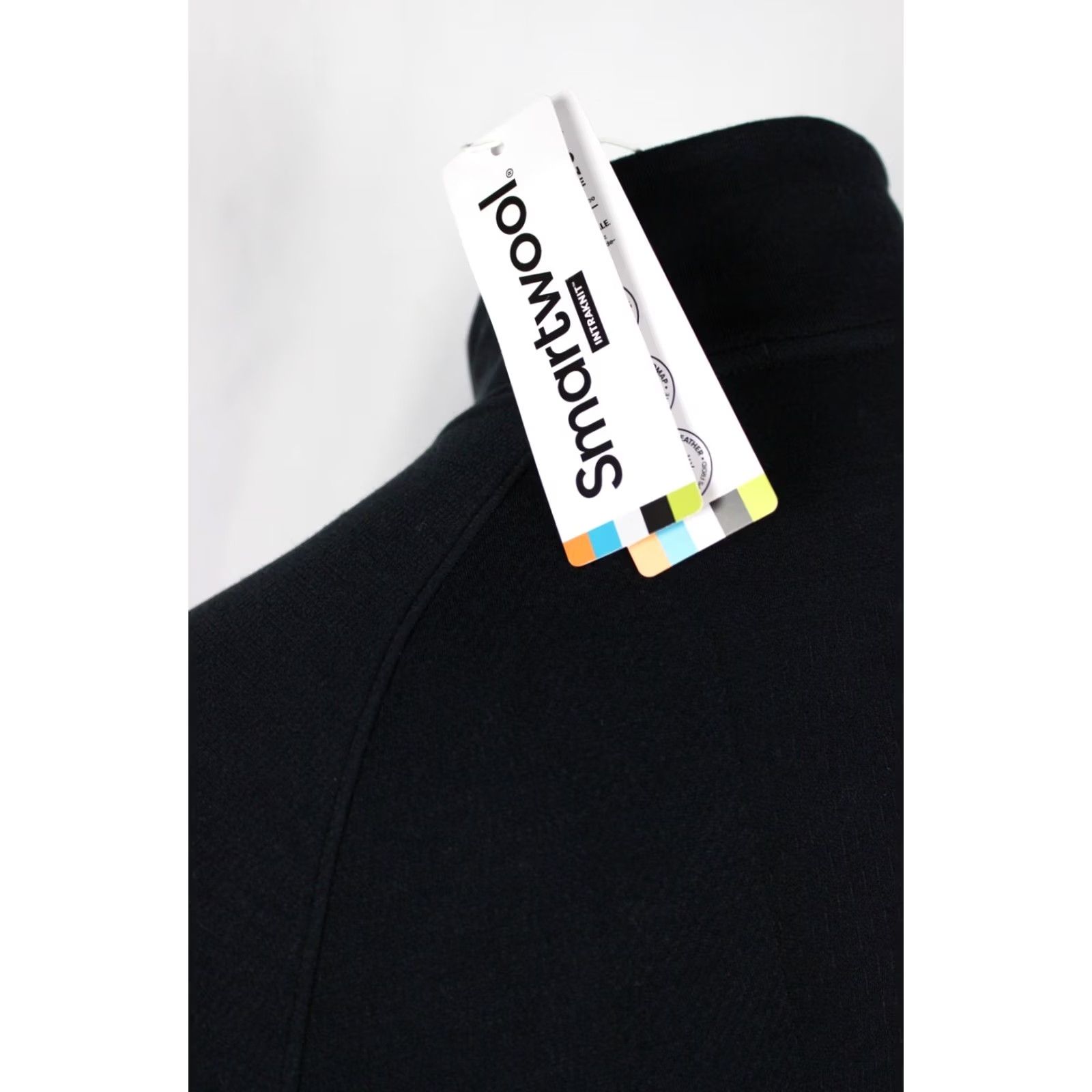 Smartwool Smartwool Men's Intraknit Active Full Zip Jacket Merino Wool Black S Small Long Sleeve Size US S / EU 44-46 / 1 - 3 Thumbnail
