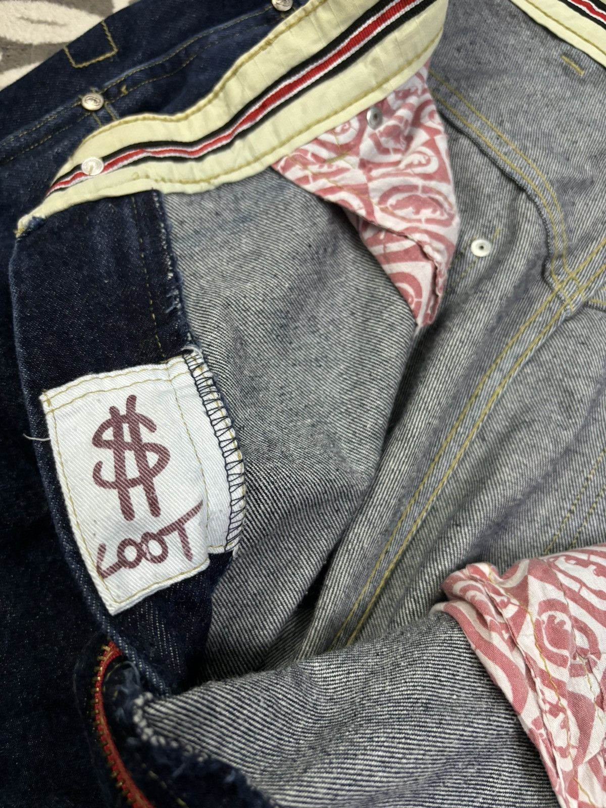 Ecko Unltd. Vintage Ecko Unltd Embroidered Logo Baggy Carpenter Jeans Size US 34 / EU 50 - 23 Thumbnail