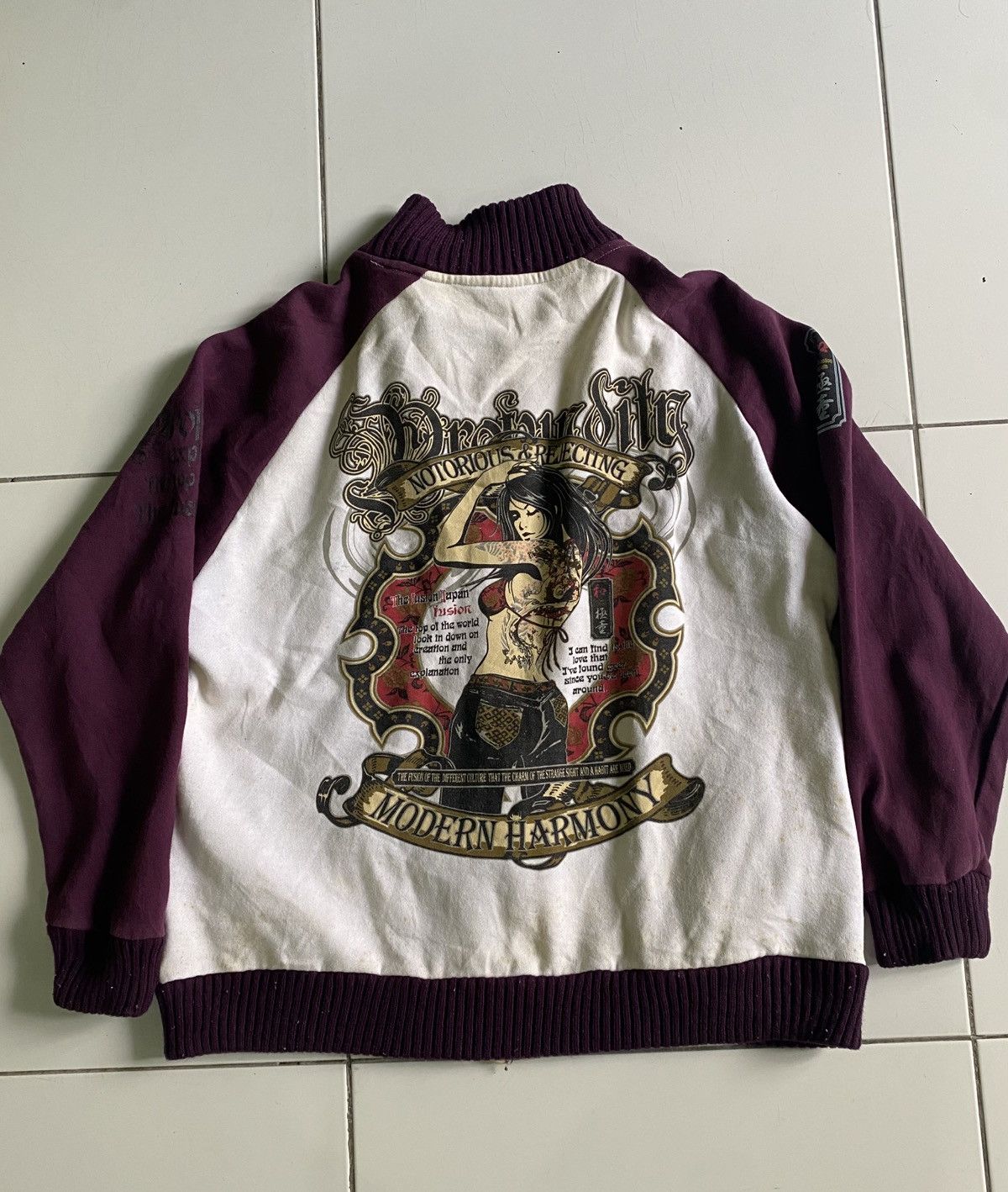 Japanese Brand Vintage The Fusion Japanese zip up Sweaters Size US XL / EU 56 / 4 - 1 Thumbnail