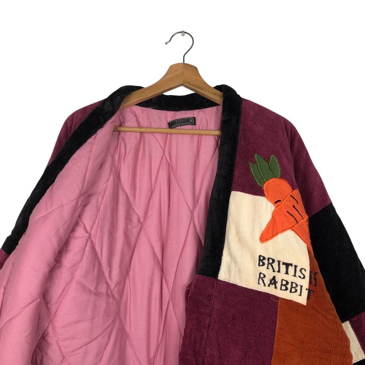 Japanese Brand 📌Vintage Kimono Japanese Soleil British Rabbit Big Logo Size US M / EU 48-50 / 2 - 13 Thumbnail