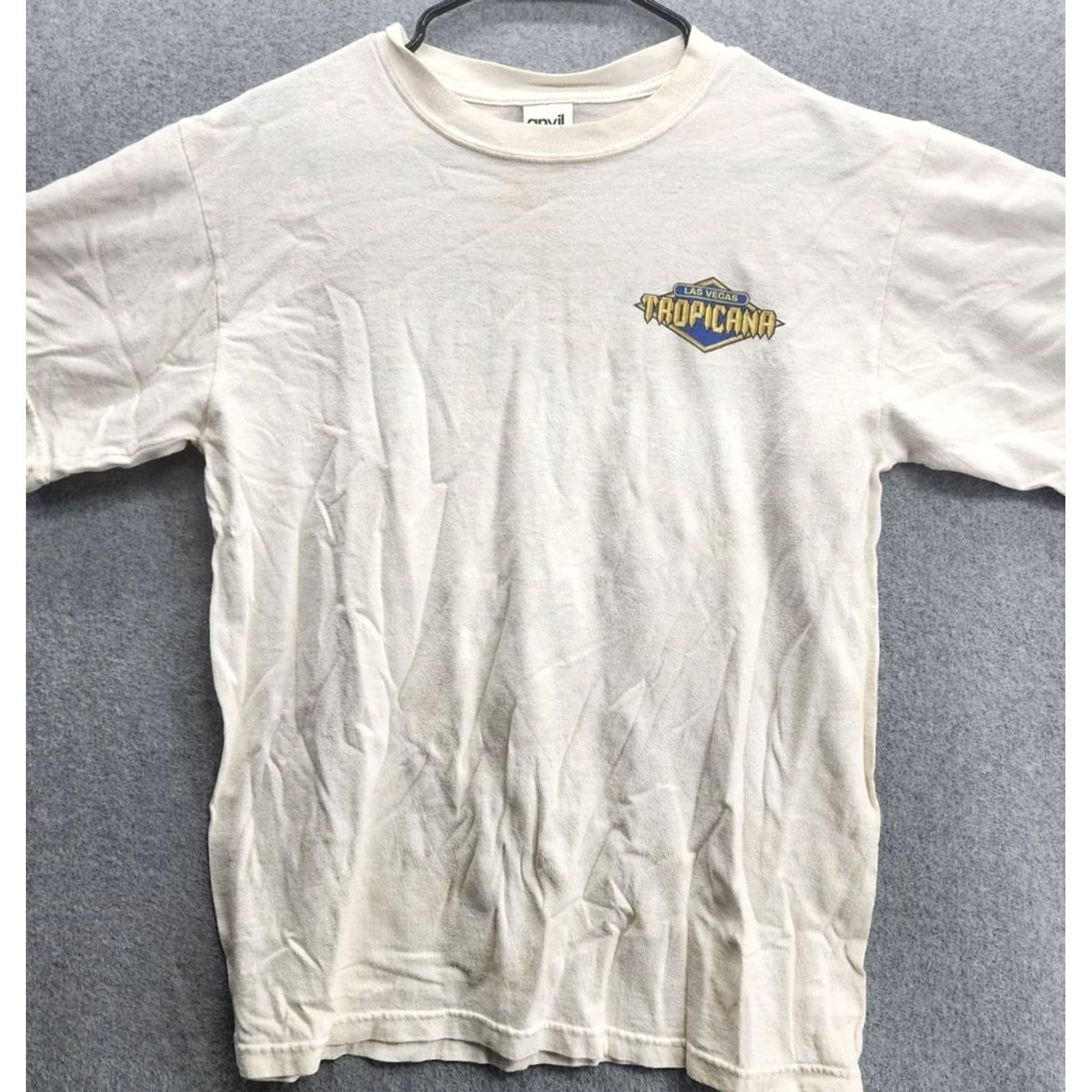 Anvil VINTAGE Tropicana Medium Shirt Celebrate Anniversary Distressed Double Sided Graphic Tee Mens Size US M / EU 48-50 / 2 - 2 Thumbnail