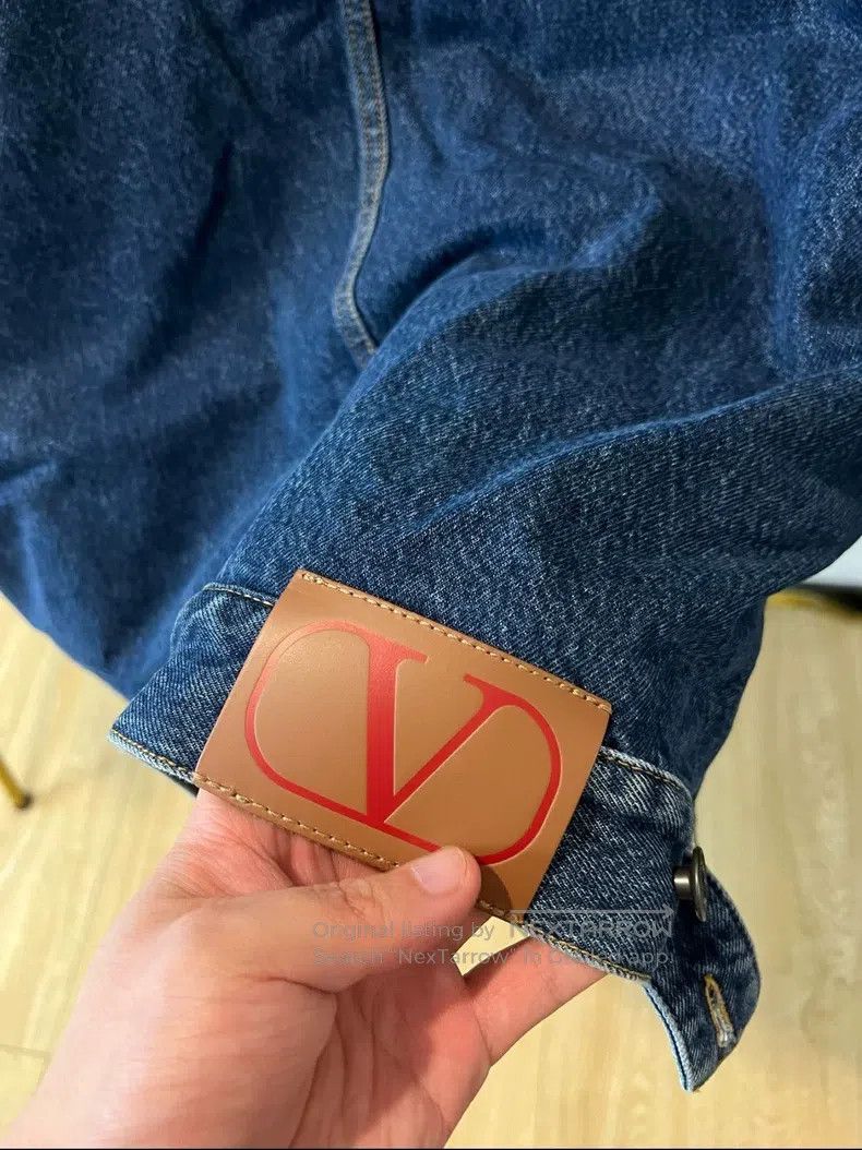 Valentino Valentino Denim patchwork cotton jacket Size US L / EU 52-54 / 3 - 3 Thumbnail