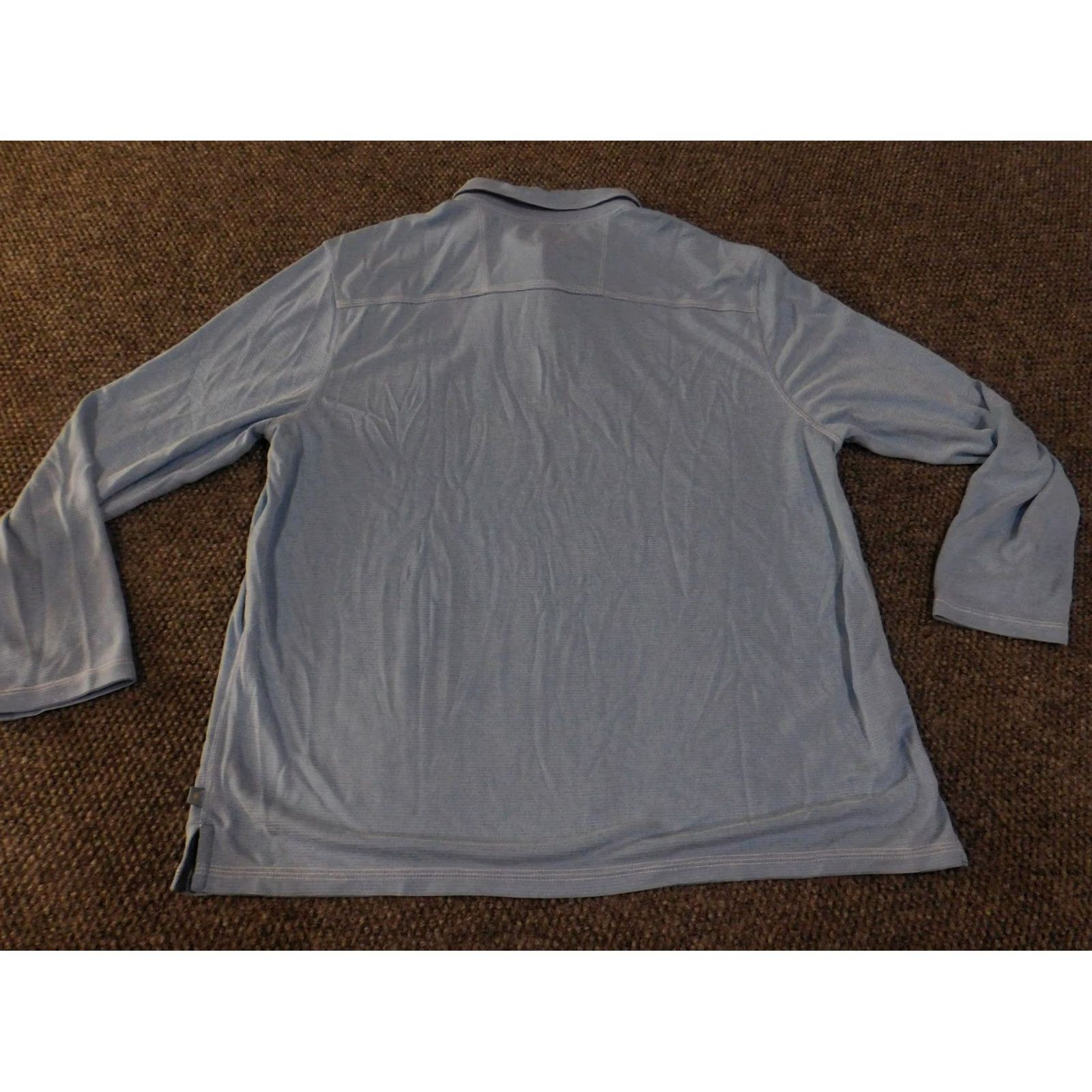 Tommy Bahama Tommy Bahama Polo Shirt Mens XL Blue Long Sleeve Casual Shirt Golf Logo Size US XL / EU 56 / 4 - 7 Thumbnail