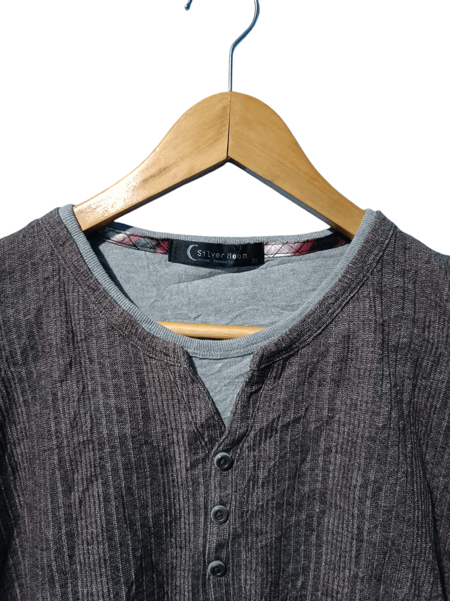 Japanese Brand Double Layer Long Sleeve T-shirt Size US L / EU 52-54 / 3 - 3 Thumbnail
