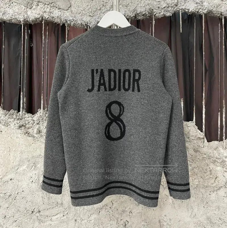 Dior Dior Gray Long Sleeve Cardigan for Women . Size XXS / US 00 / IT 34 - 2 Thumbnail