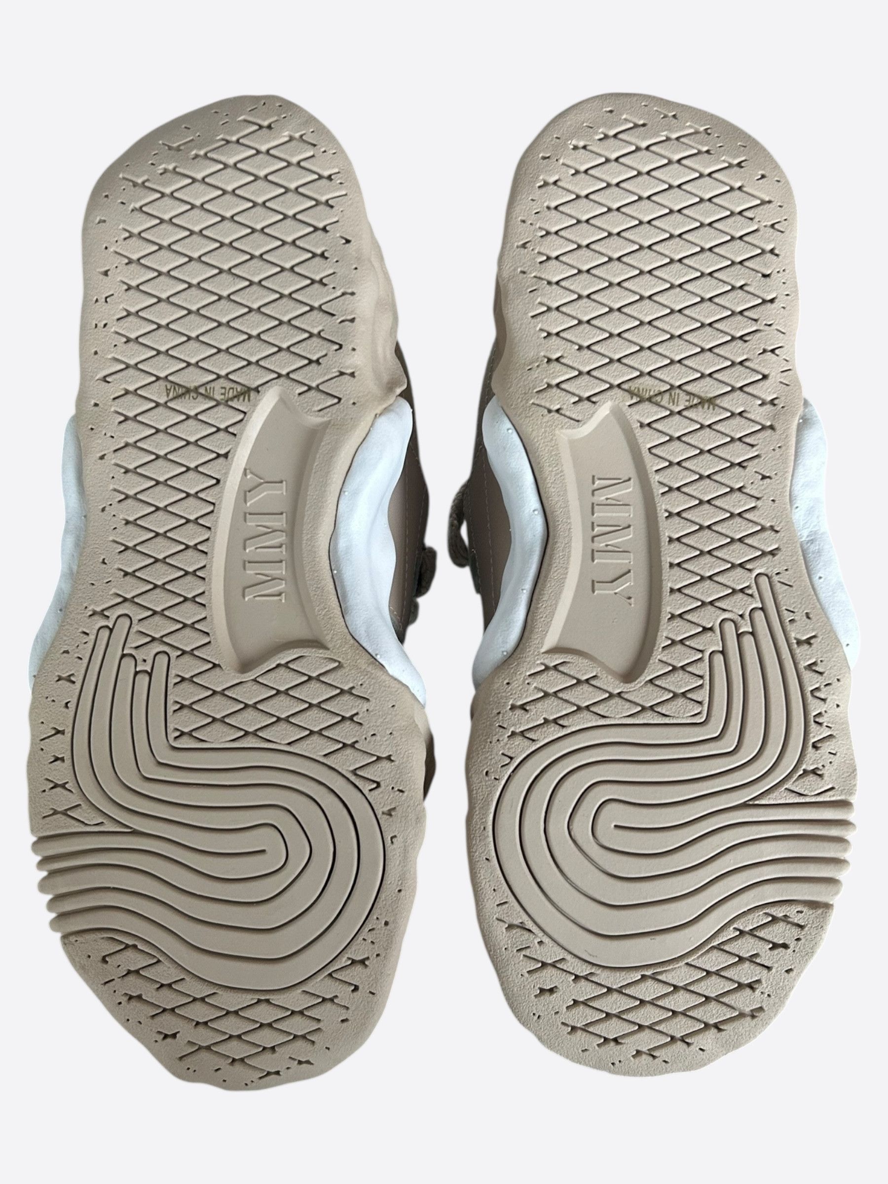 Maison MIHARA YASUHIRO Maison Mihara Yasuhiro Beige & White Parker Sneakers Size US 5 / EU 37 - 7 Thumbnail