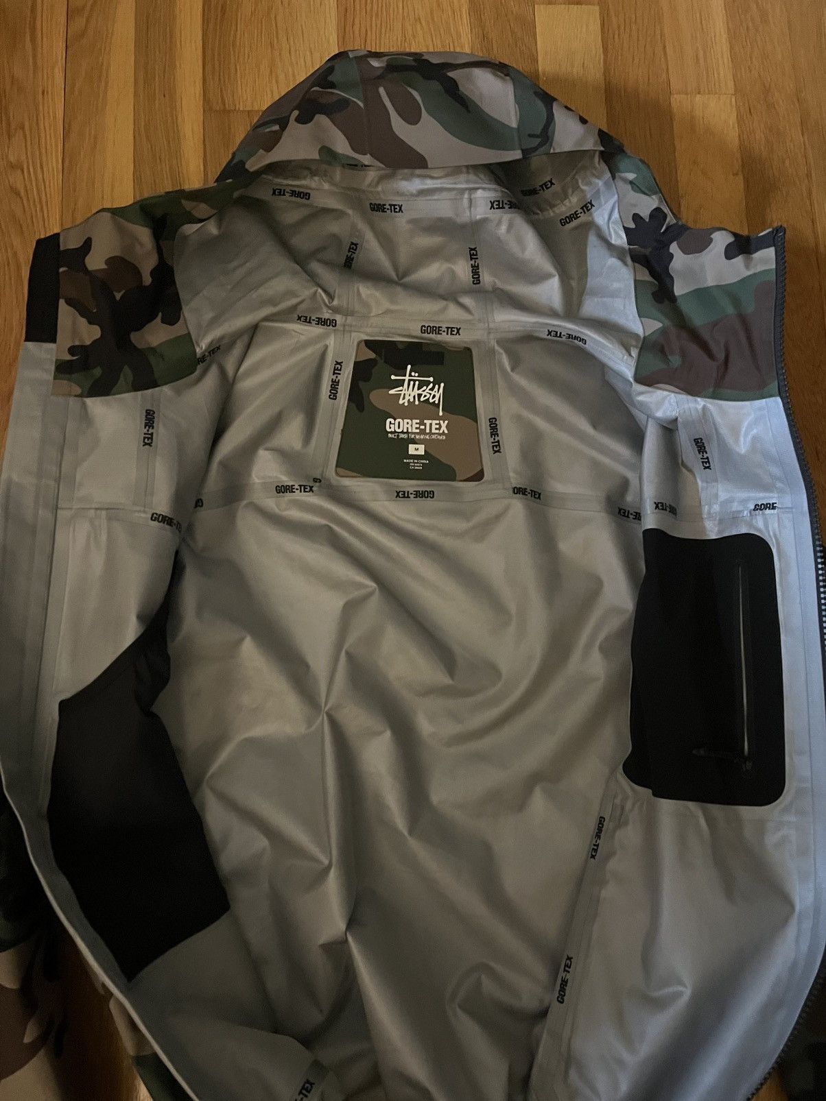 Goretex × Stussy Stussy Goretex Camo Shell Jacket Size US M / EU 48-50 / 2 - 3 Thumbnail