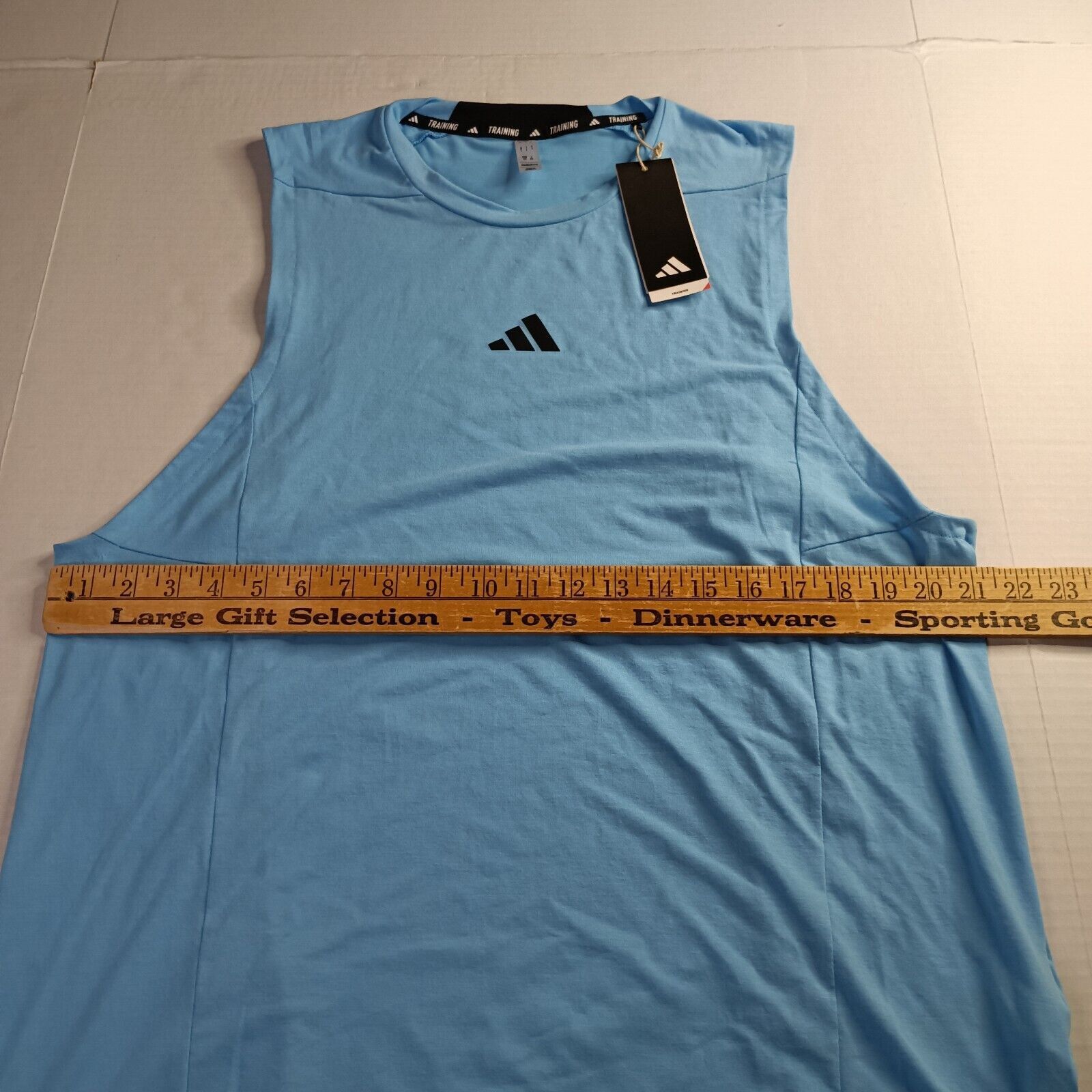 Adidas Adidas IS3824 D4T Tank Tops Men's L Large Sky Blue Training Size US L / EU 52-54 / 3 - 4 Thumbnail