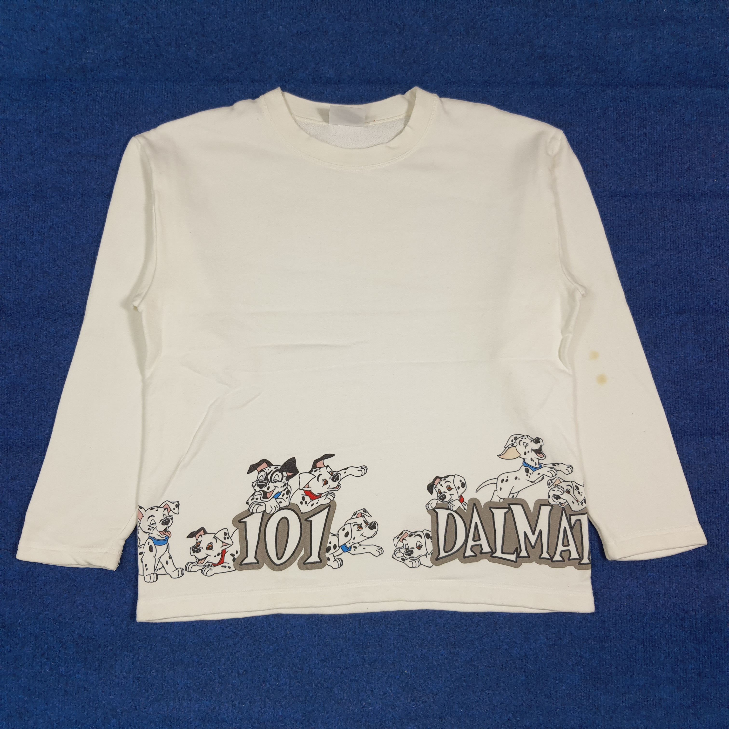 Disney Vintage 90s Tokyo Disney 101 Dalmatians Sweatshirt C283N26 Size US M / EU 48-50 / 2 - 5 Thumbnail