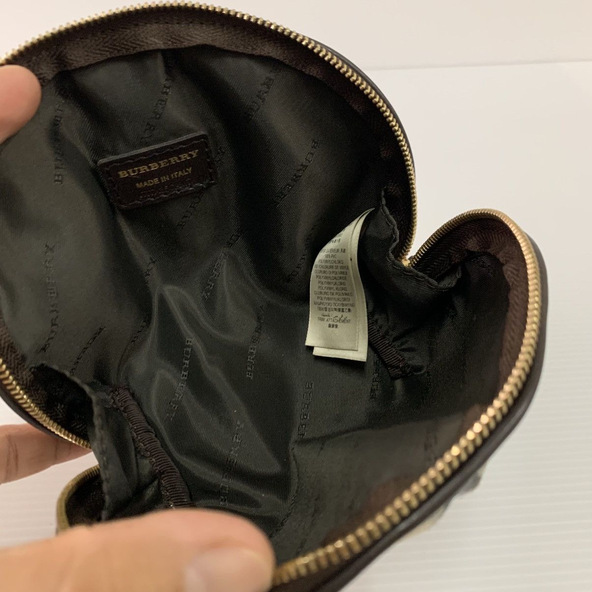 Burberry Burberry Novacheck Mini Clutch Bag Size ONE SIZE - 8 Thumbnail