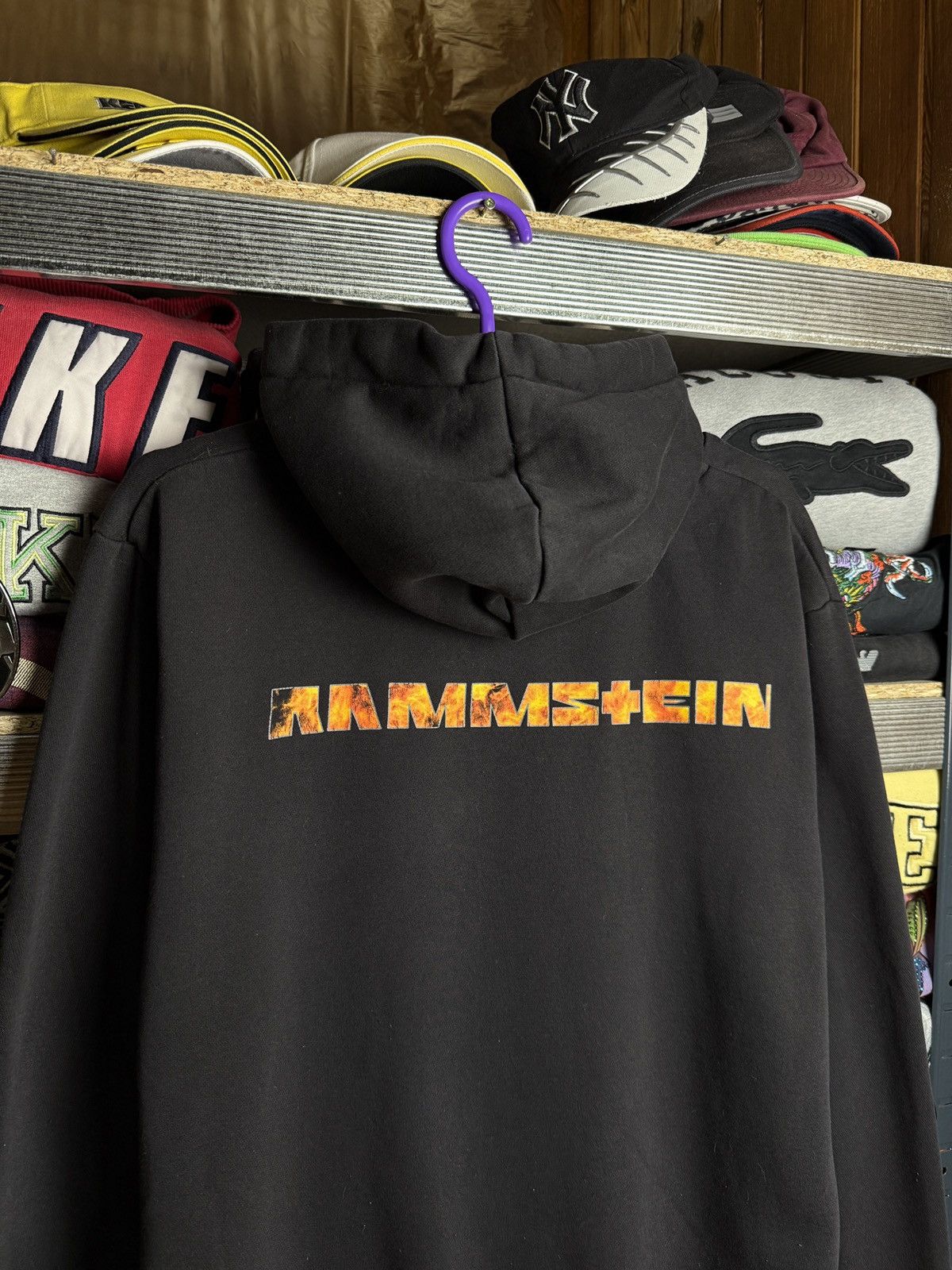Band Tees Vintage Rammstein Hoodie Logo 00s Size US L / EU 52-54 / 3 - 9 Thumbnail