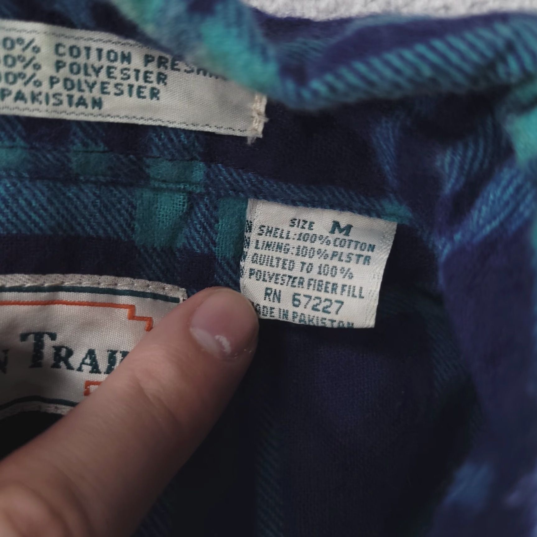 Rails Vintage Open Trails Coat Mens Medium Blue Chore Flannel Quilted Size US M / EU 48-50 / 2 - 4 Thumbnail