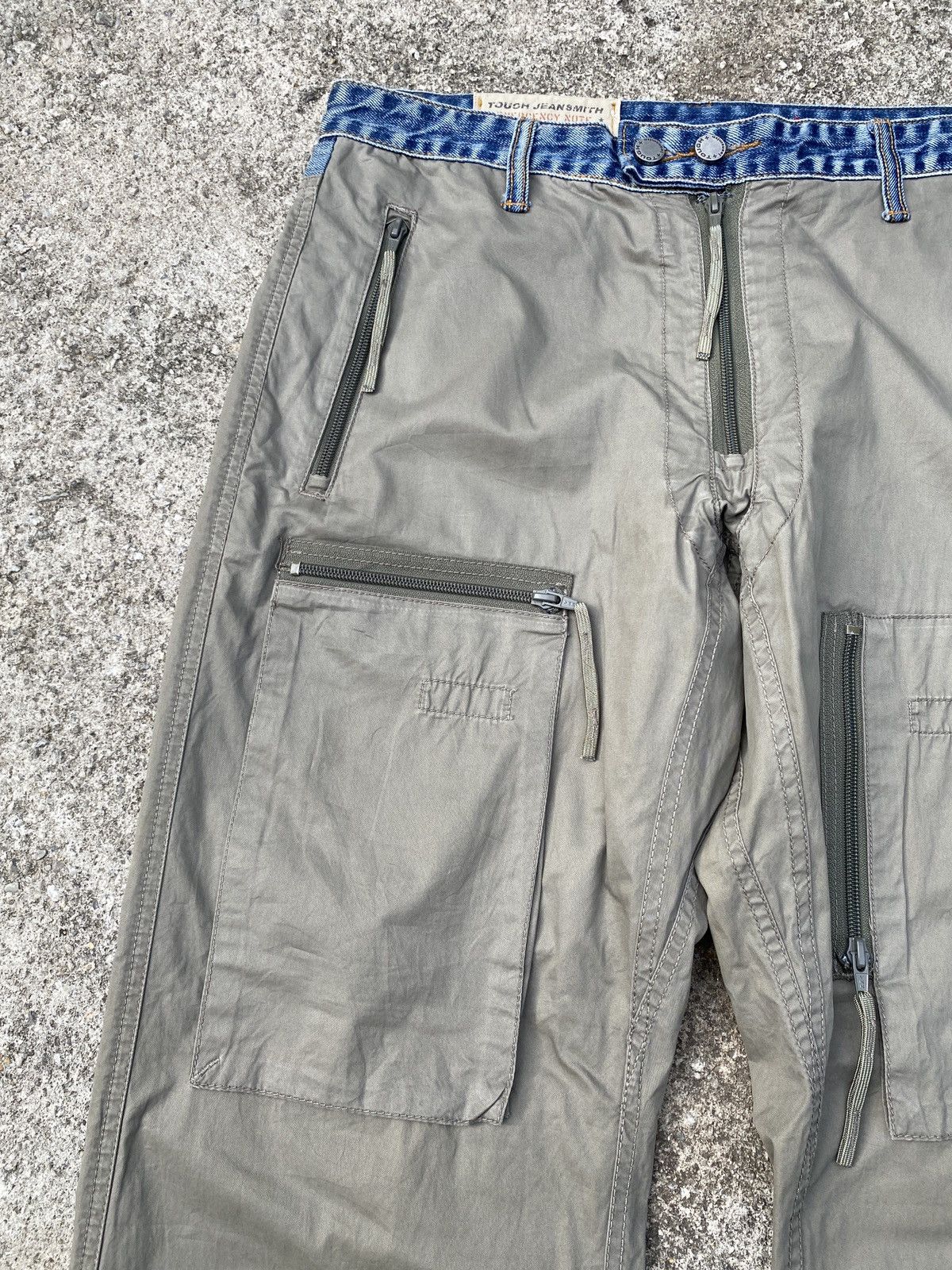 Japanese Brand Tough Jeansmith Multipocket Tactical Hybrid Design Pant Size US 33 - 6 Thumbnail