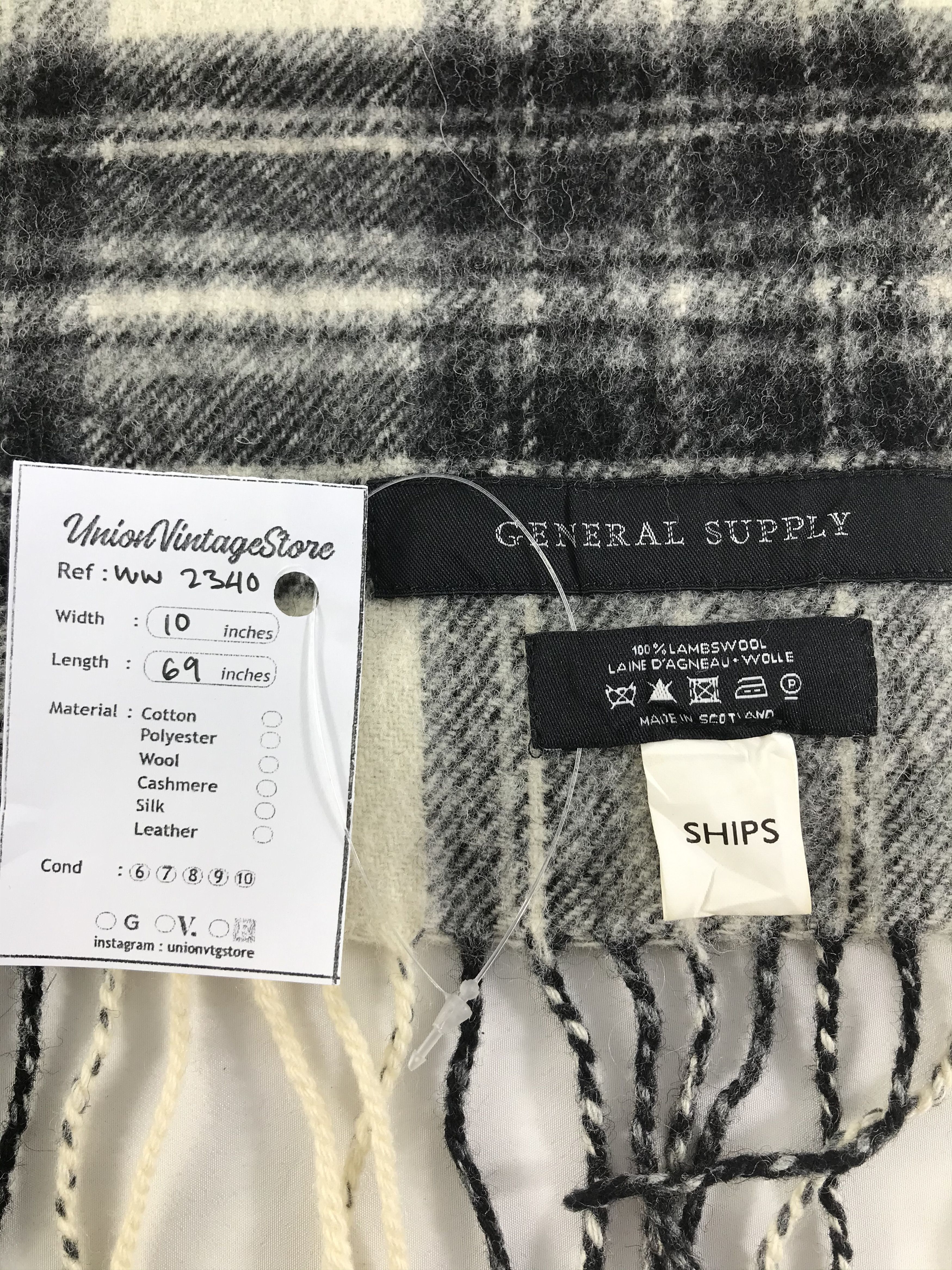 SHIPS Ships Scarf / Muffler / Neckwear - WW2340 Size ONE SIZE - 4 Thumbnail