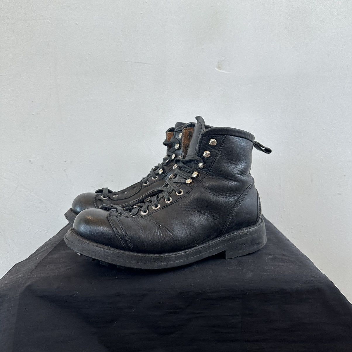 Jean Baptiste Rautureau Jean baptiste military avant garde leather boots Size US 7.5 / EU 40-41 - 5 Thumbnail