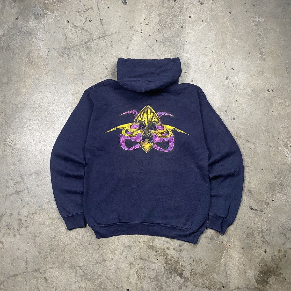 Billabong × Mambo Rare 90s Nava Surfwear Art Pullover Size US M / EU 48-50 / 2 - 1 Thumbnail
