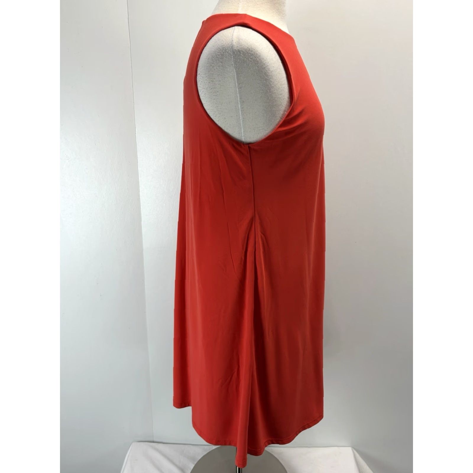 Ralph Lauren Lauren Ralph Lauren Sleeveless Shift Dress Sz 10 Women’s Orange Red Comfort Size L / US 10 / IT 46 - 4 Thumbnail