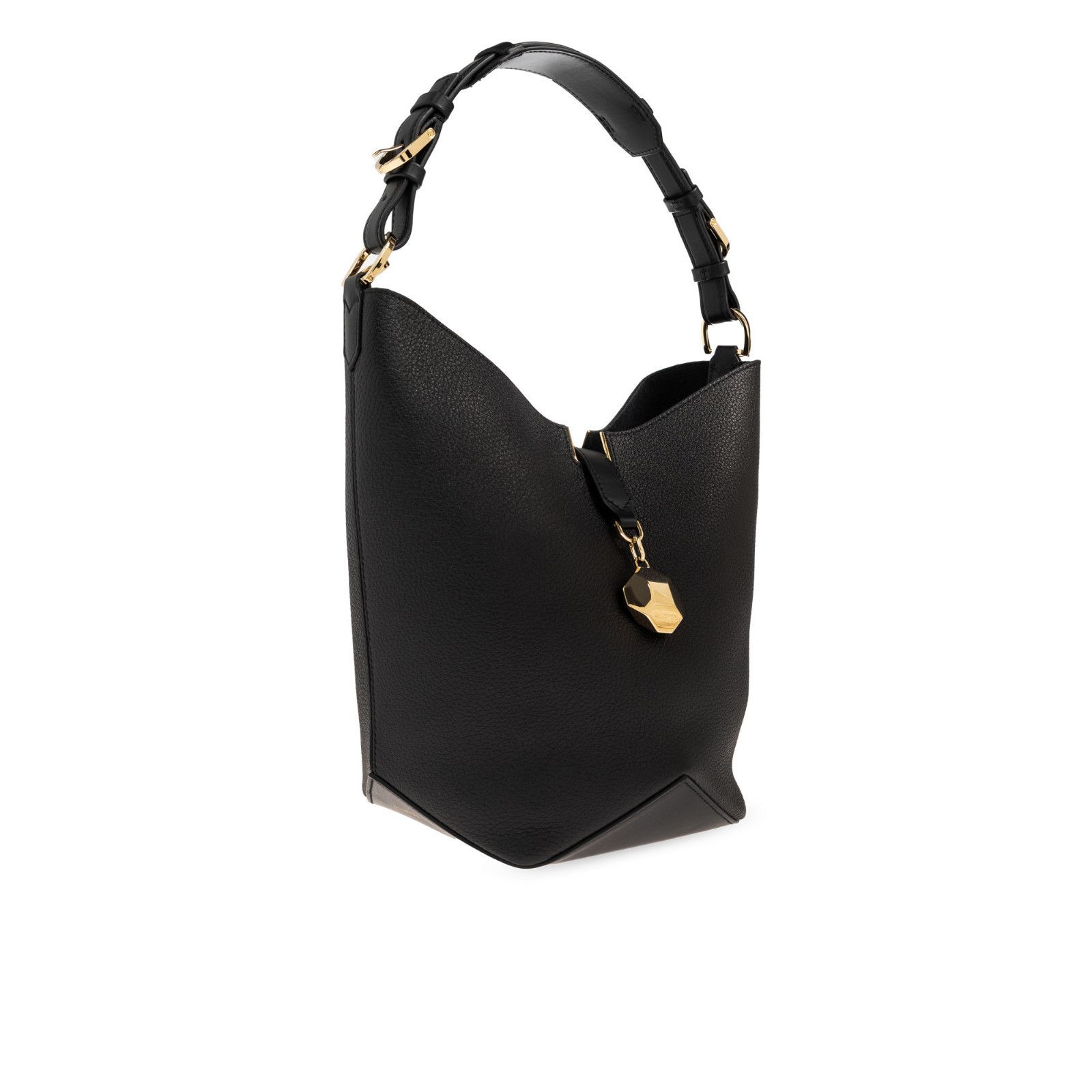 Lanvin LANVIN Worek Black Top Handle Bag New Size ONE SIZE - 3 Thumbnail