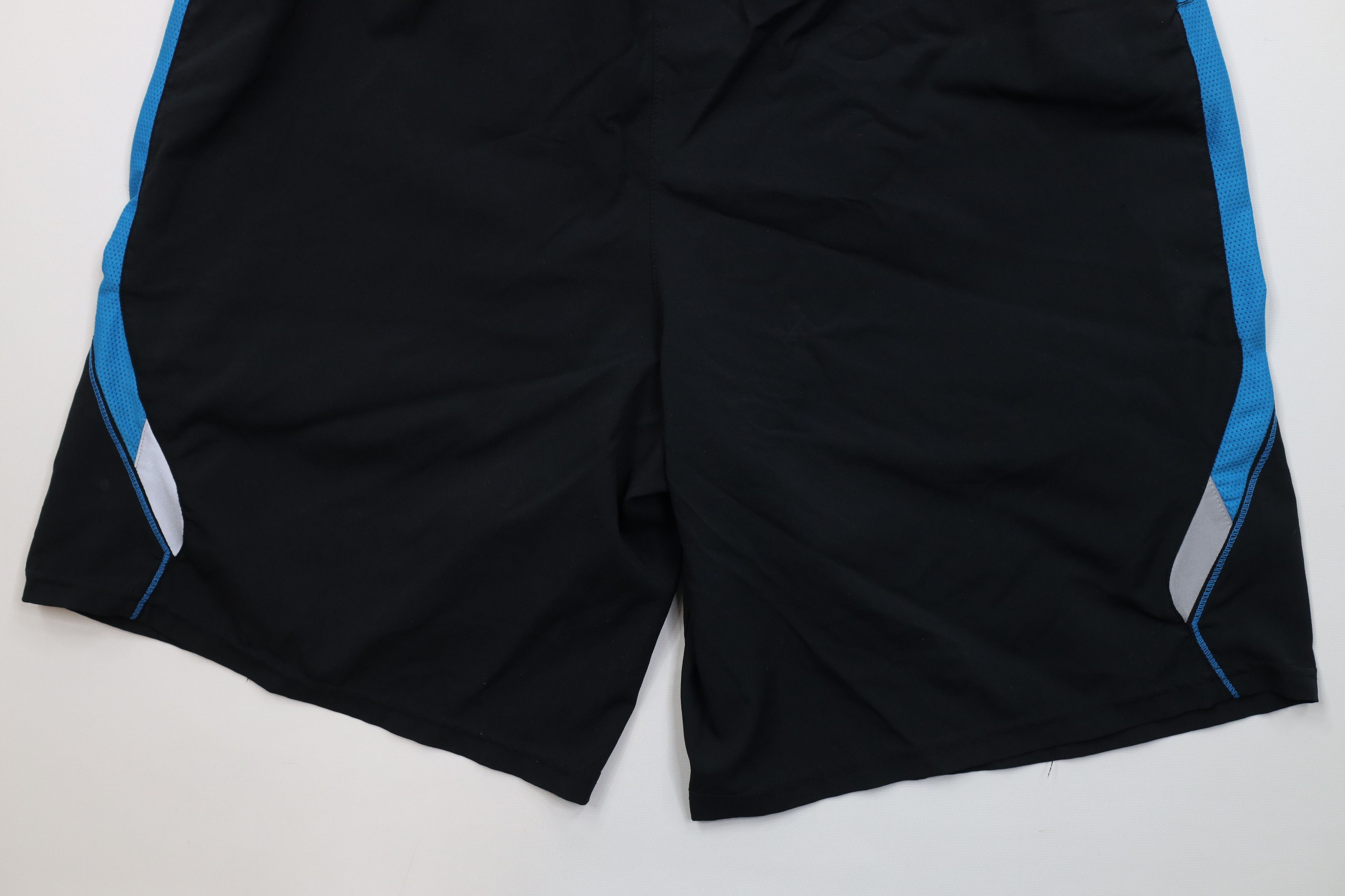 Asics Vintage Y2K Asics Lined Running Jogging Shorts Black Blue Size US 34 / EU 50 - 13 Thumbnail