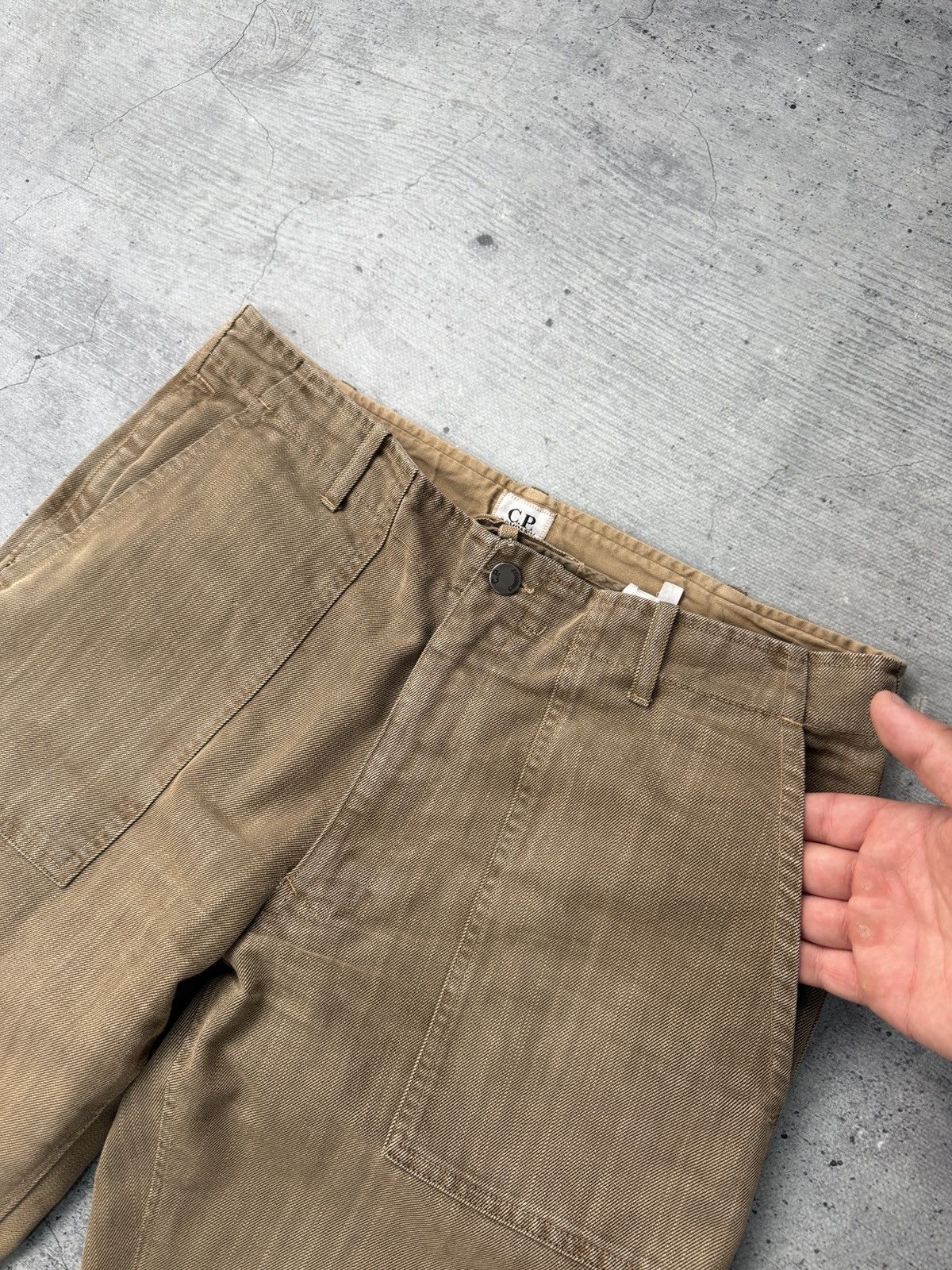 C.P. Company CP Company Linen Trousers Archive Vintage Size US 34 / EU 50 - 3 Thumbnail