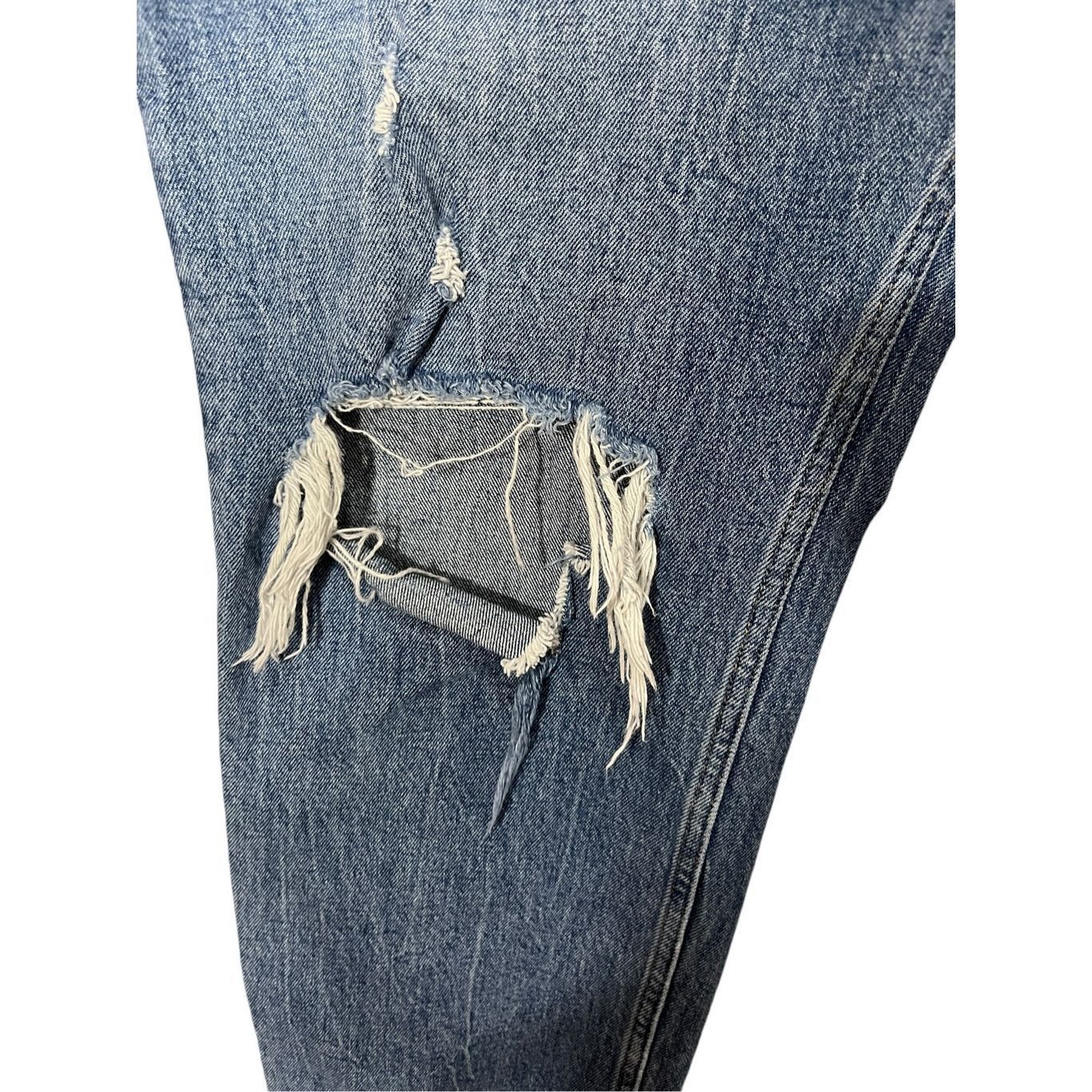 Abercrombie & Fitch Abercrombie & Fitch Curve Love Ultra High Rise 90s Straight Size 36" / US 14 / IT 50 - 4 Thumbnail