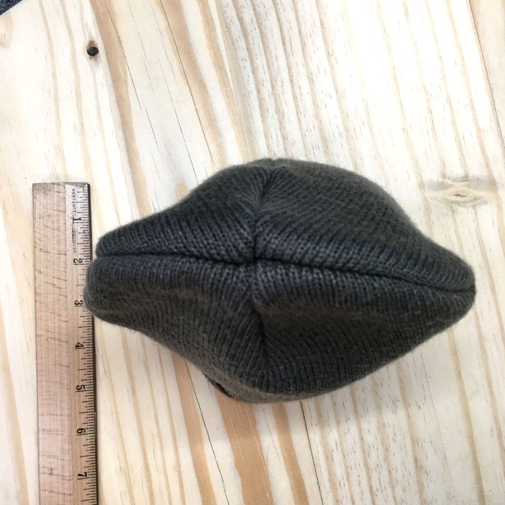 Vintage Columbia Sportswear Beanie Hat Mens Gray Black OS Adjustable Knitted Acrylic Size ONE SIZE - 3 Thumbnail
