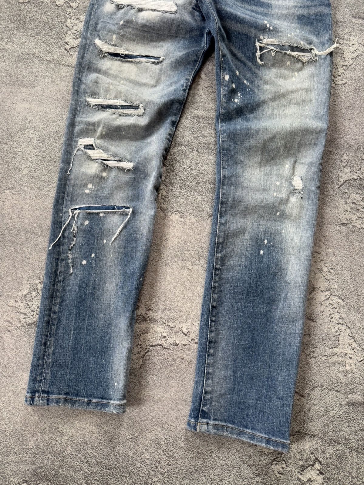 Dsquared2 Dsquared2 48 denim pant trouser Jean chino distressed skater Size US 34 / EU 50 - 6 Thumbnail