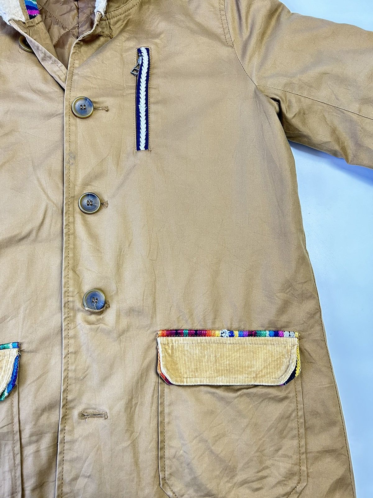 Japanese Brand × Vintage TITICACA NATIVE STYLE PARKA JACKET Size US S / EU 44-46 / 1 - 3 Thumbnail
