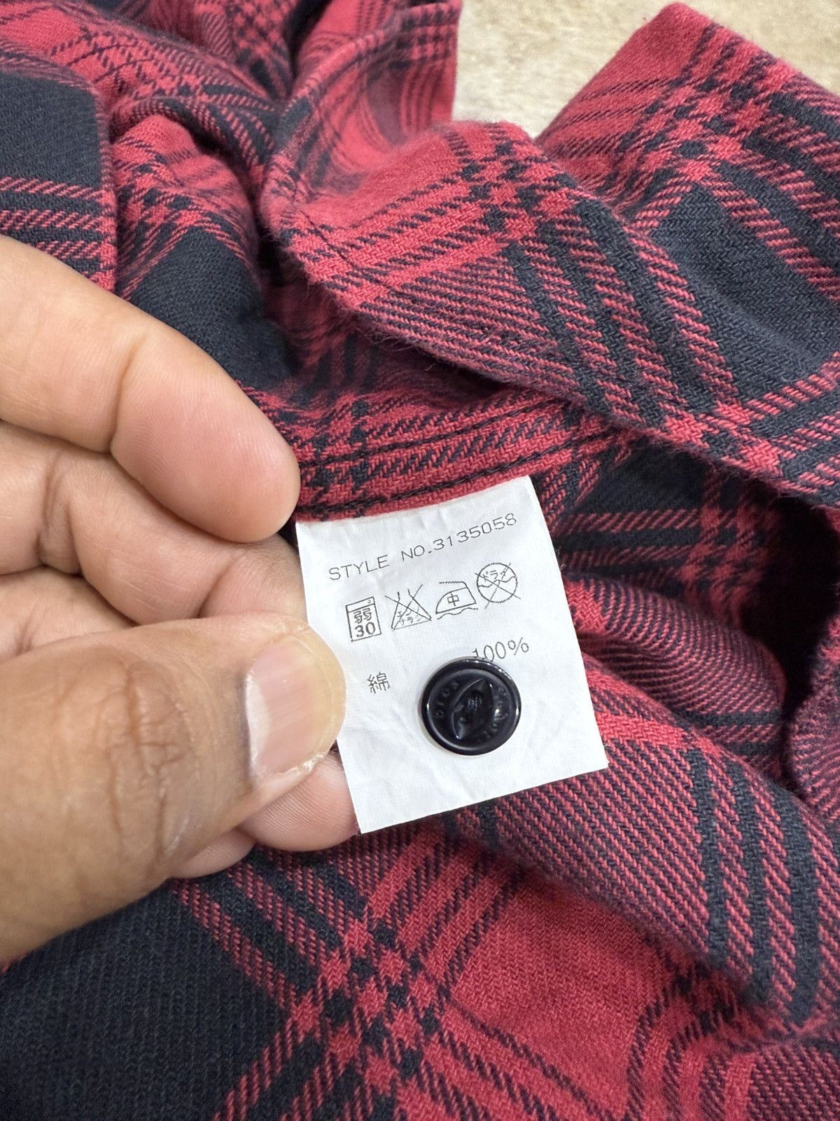 Japanese Brand × Schott Vintage Schott Perfecto Flannel shirt Size US XL / EU 56 / 4 - 4 Thumbnail