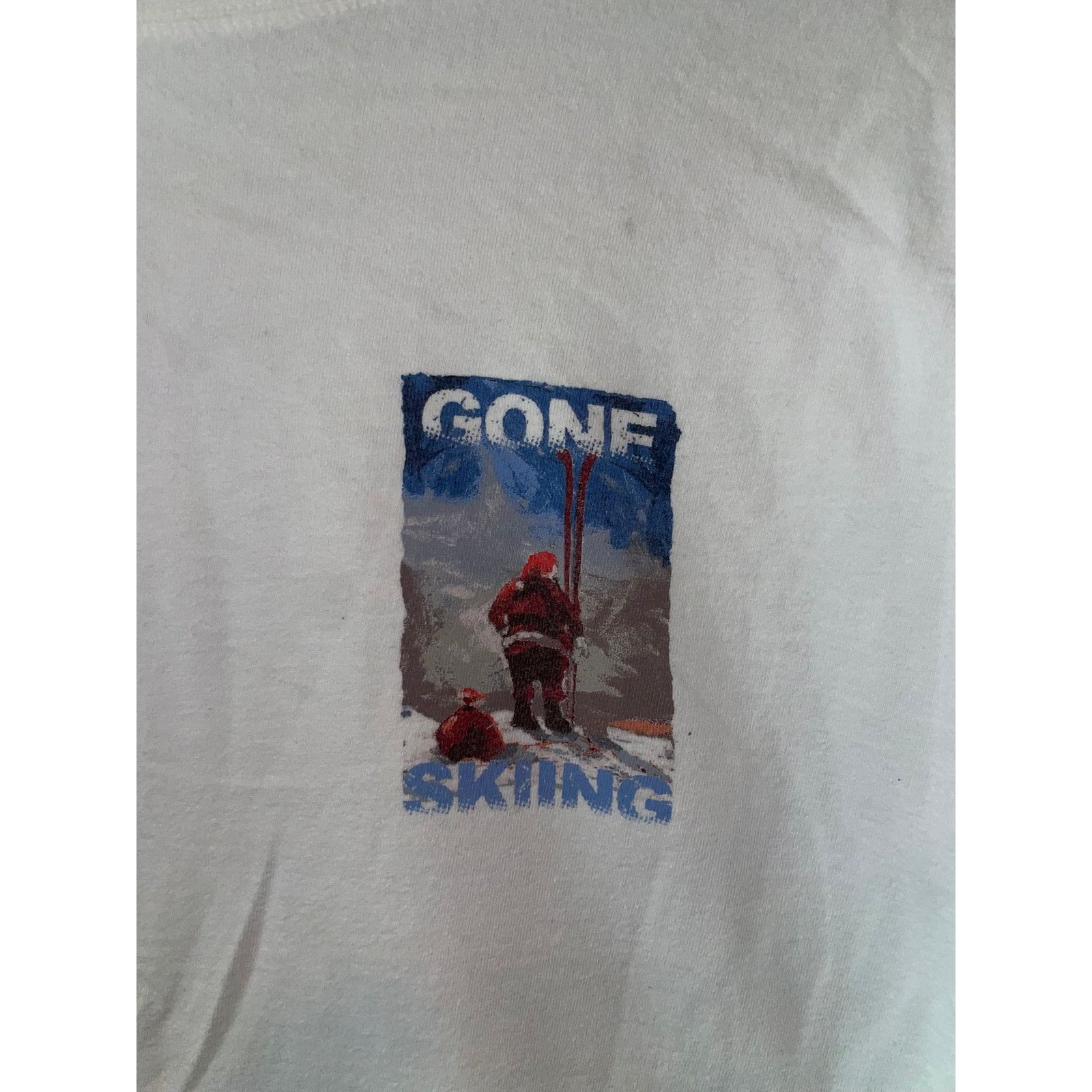 Vintage Crazy Shirts Ski Shirt Gone Skiing Vail Santa Tee S Small Size US S / EU 44-46 / 1 - 3 Thumbnail