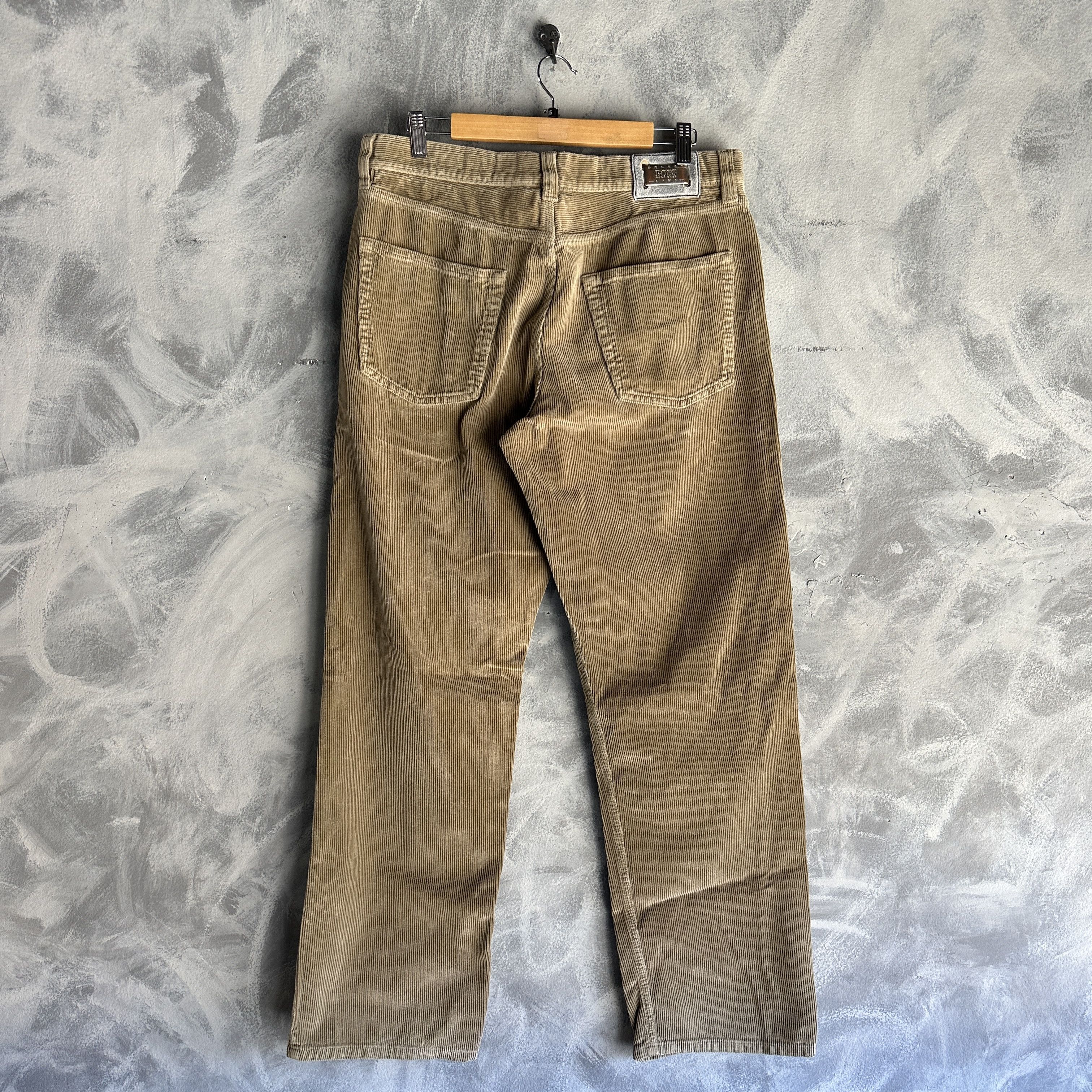 Hugo Boss Hugo Boss Corduroy Trousers Mens Alabama Pants Cord Jeans Size US 36 / EU 52 - 6 Thumbnail