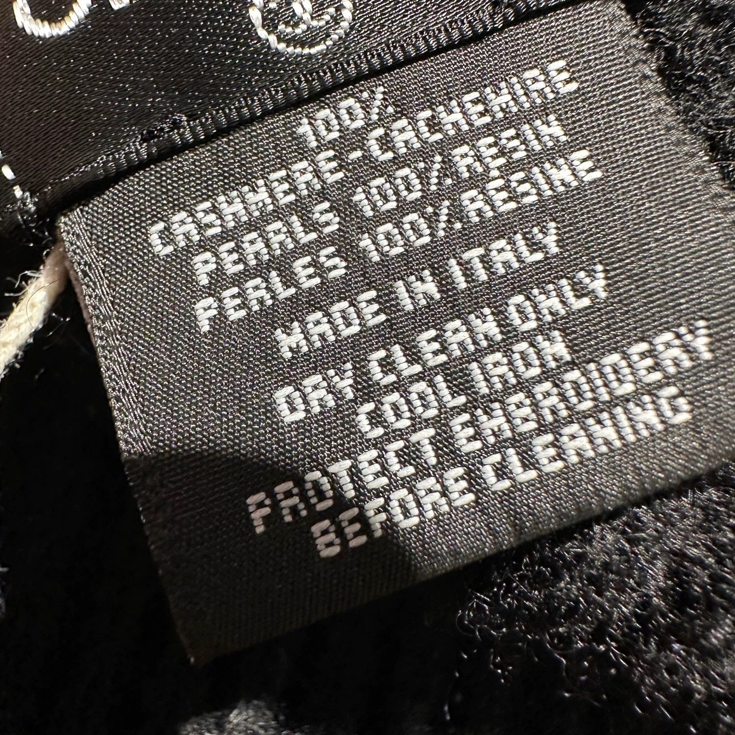 Chanel Chanel logo cashmere scarf jan1032 180x40cm Size ONE SIZE - 4 Thumbnail