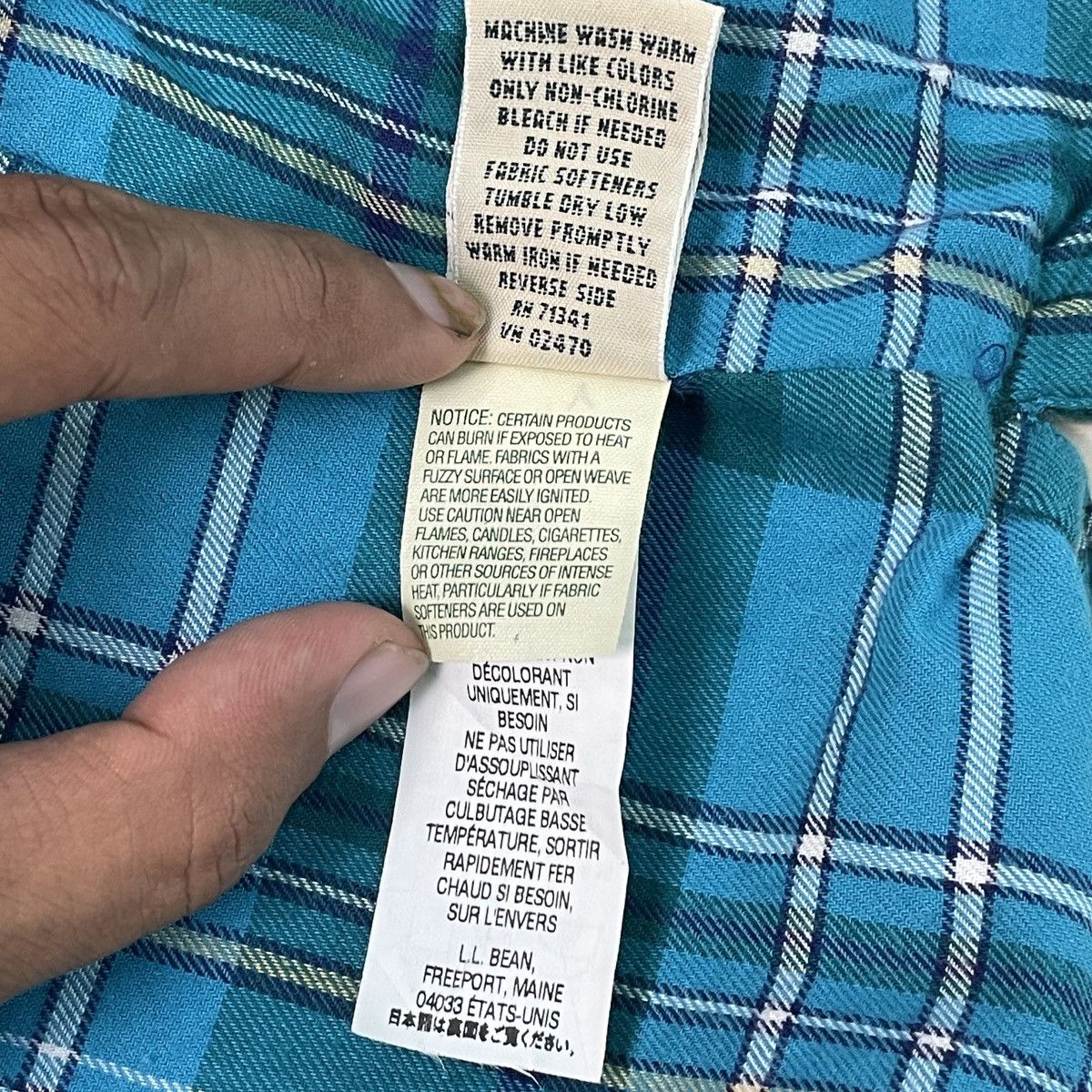 L.L. Bean L.L.Bean Plaid Corduroy Button Up Jacket Size US XS / EU 42 / 0 - 15 Thumbnail