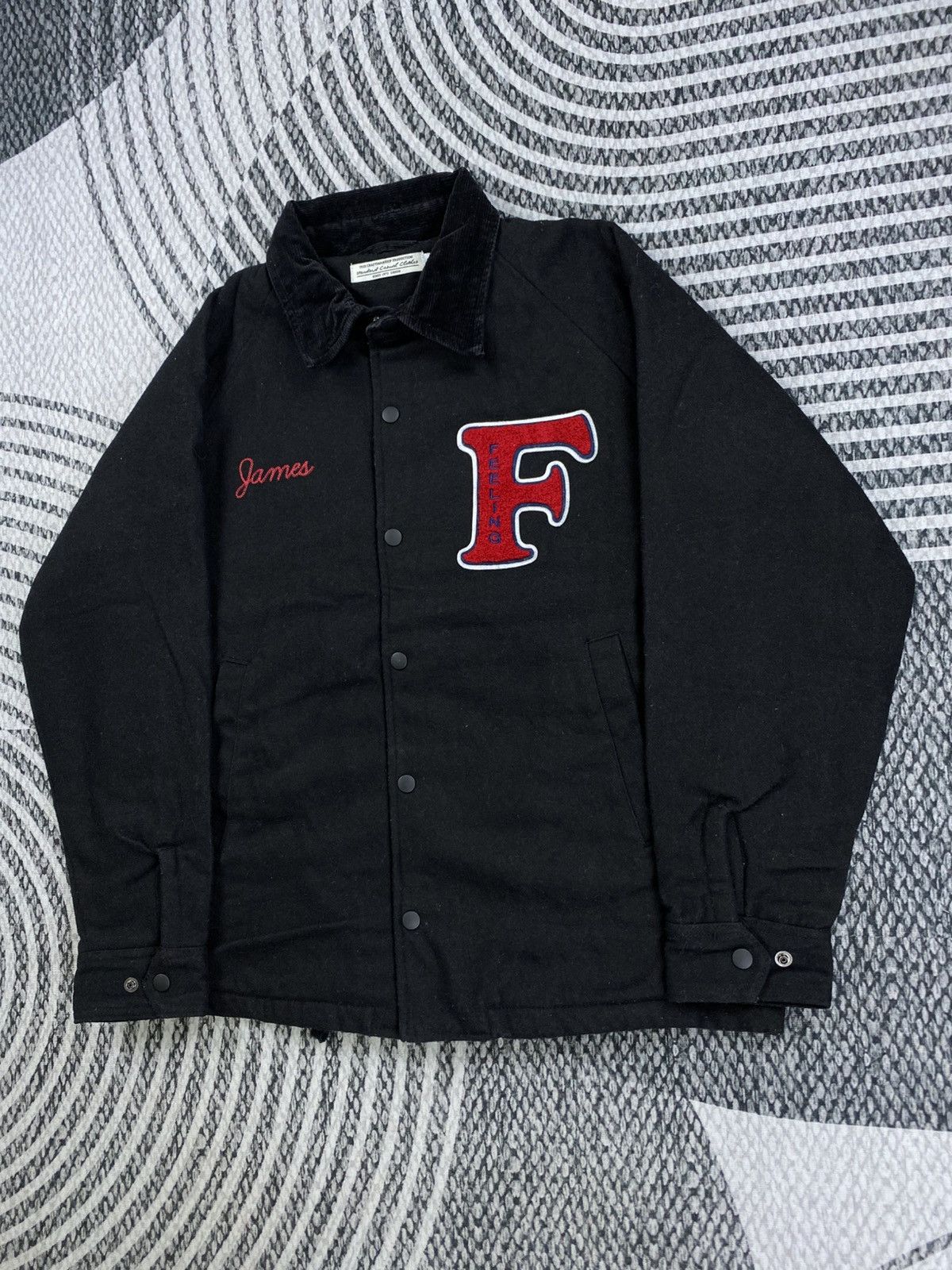 Craftsman Vintage True Craftman Embroidery Logo Coach Wool Jacket Size US M / EU 48-50 / 2 - 4 Thumbnail