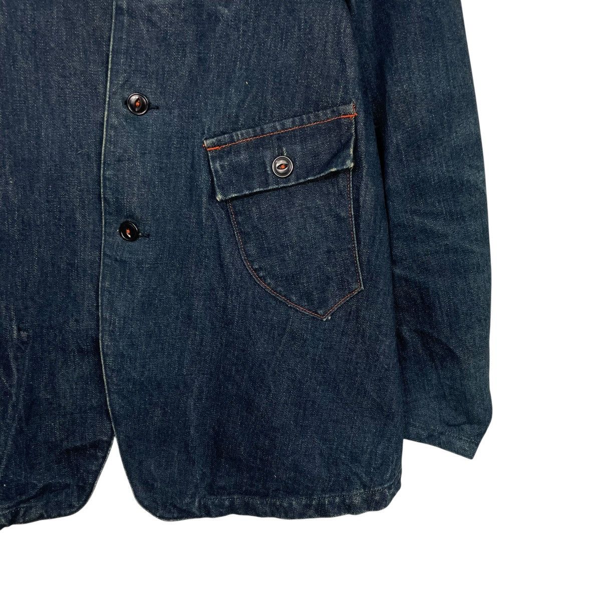 KATO Vtg Kato Tool Project Single Pocket Denim Jacket Size US S / EU 44-46 / 1 - 4 Thumbnail
