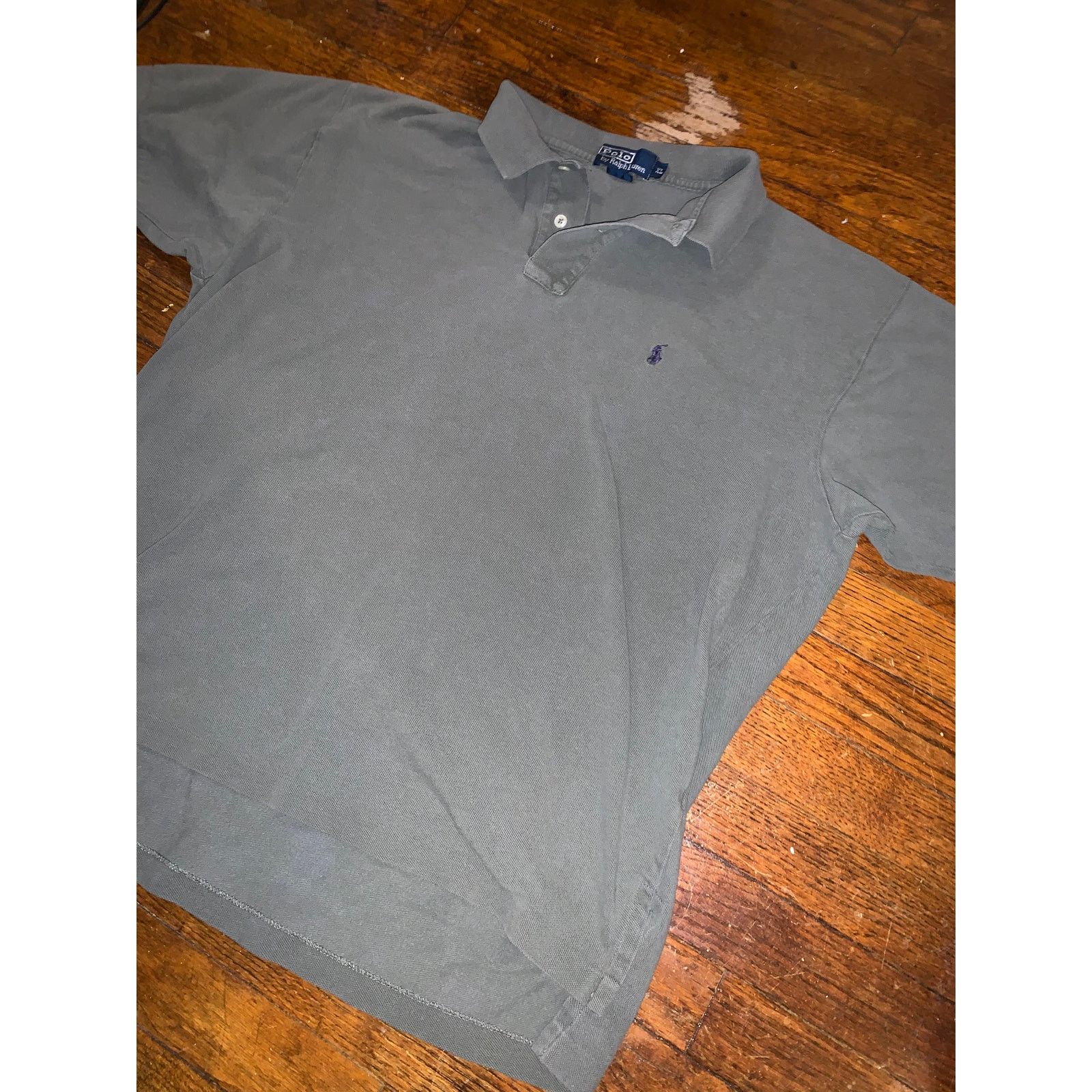 Polo Ralph Lauren × Vintage Polo Ralph Lauren Polo Shirt XL Olive Green Short Sleeve Size US L / EU 52-54 / 3 - 6 Thumbnail