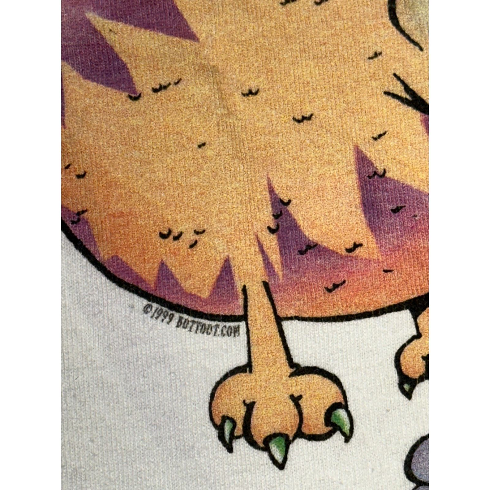 Vintage Vintage 1999 Don’t Be A Smokeasaurus Tshirt Size Small Size US S / EU 44-46 / 1 - 6 Thumbnail