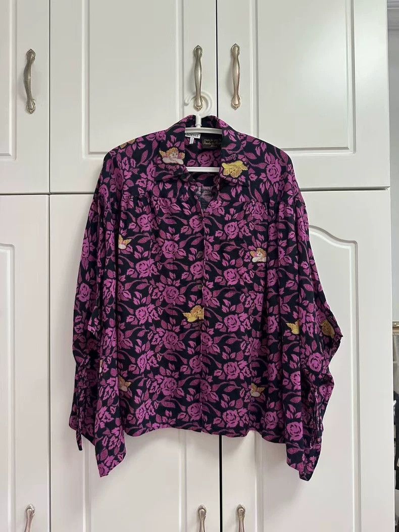 Loewe LOEWE Silk shirt from a silkworm Size S / US 4 / IT 40 - 1 Thumbnail