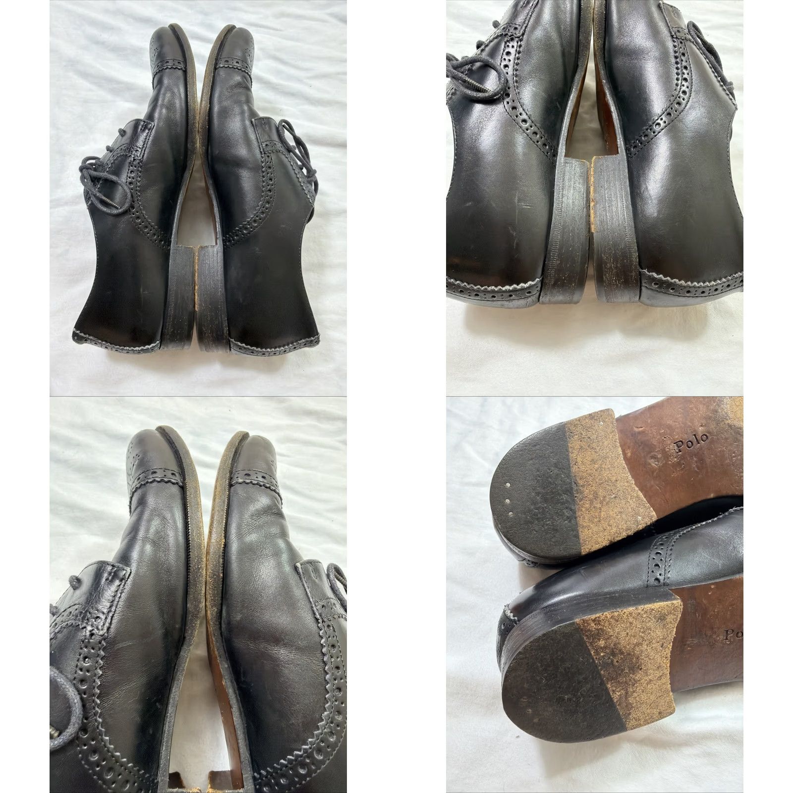Polo Ralph Lauren Polo Ralph Lauren Cap-Toe Brogue Shoes Oxford Leather Brown Men's Dress Shoes Cap-Toe Brogue Italy Made in Italy Leather Upper Lined Logo D Ocean? Size US M / EU 48-50 / 2 - 9 Thumbnail