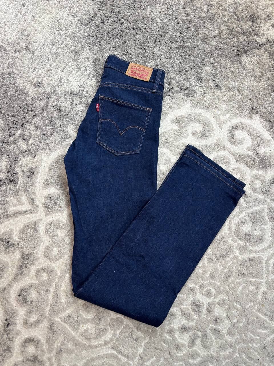 Levi's Levi's Slimming Straight Leg Jeans - Dark Wash - Size 26 Size 26" / US 2 / IT 38 - 6 Thumbnail