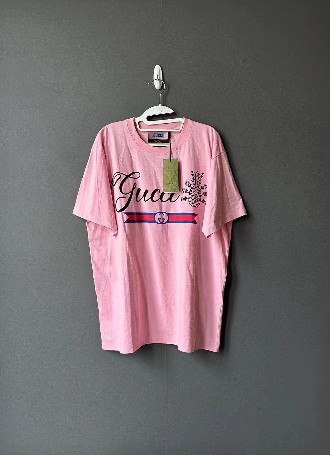 Gucci Gucci Pink pineapple short sleeves 2501-Nextarrow Size US XS / EU 42 / 0 - 1 Thumbnail