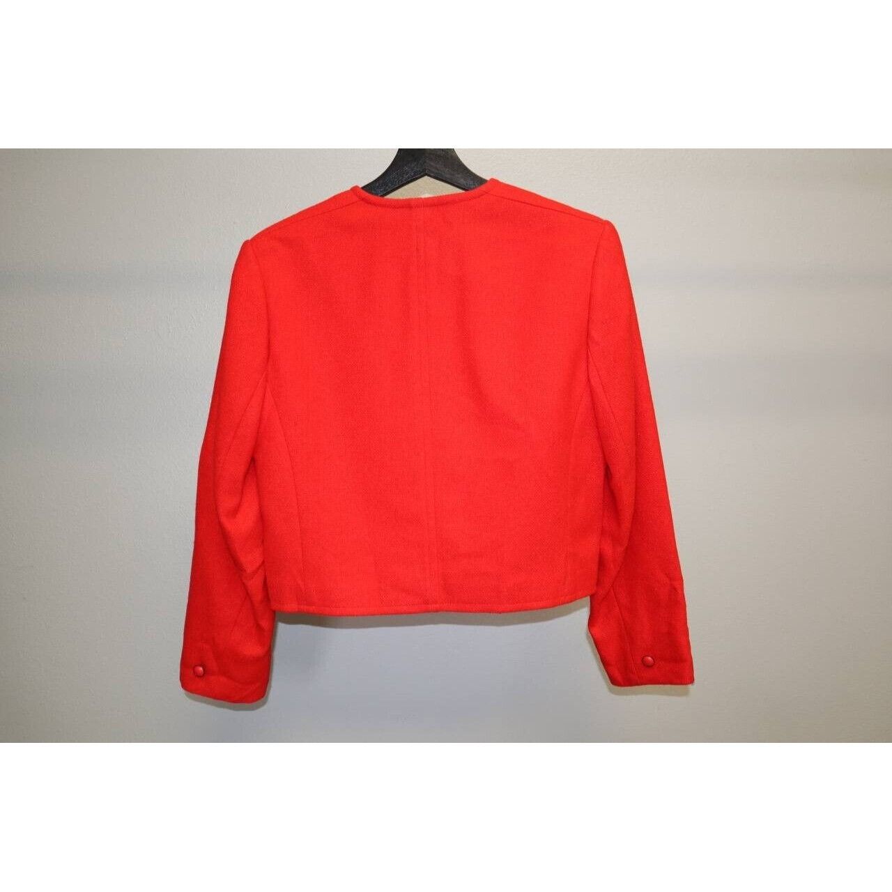 Pendleton Vintage Pendleton Womens 100% Pure Wool Pea Blazer Red Sz M Size M / US 6-8 / IT 42-44 - 2 Thumbnail