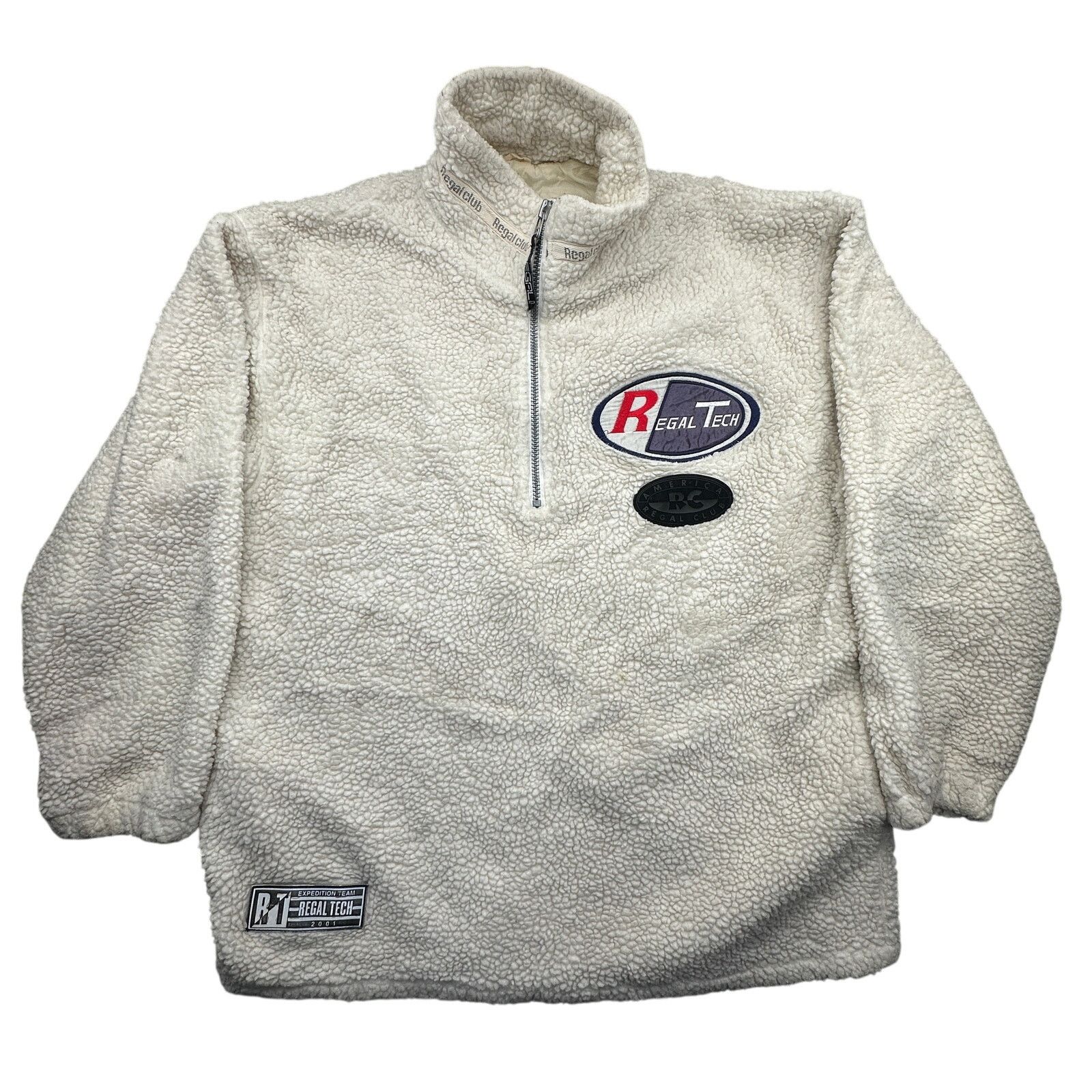 Other Vintage 2001 Regal Tech Sherpa Fleece 1/4 Zip Sweater XXL Size US XXL / EU 58 / 5 - 1 Thumbnail