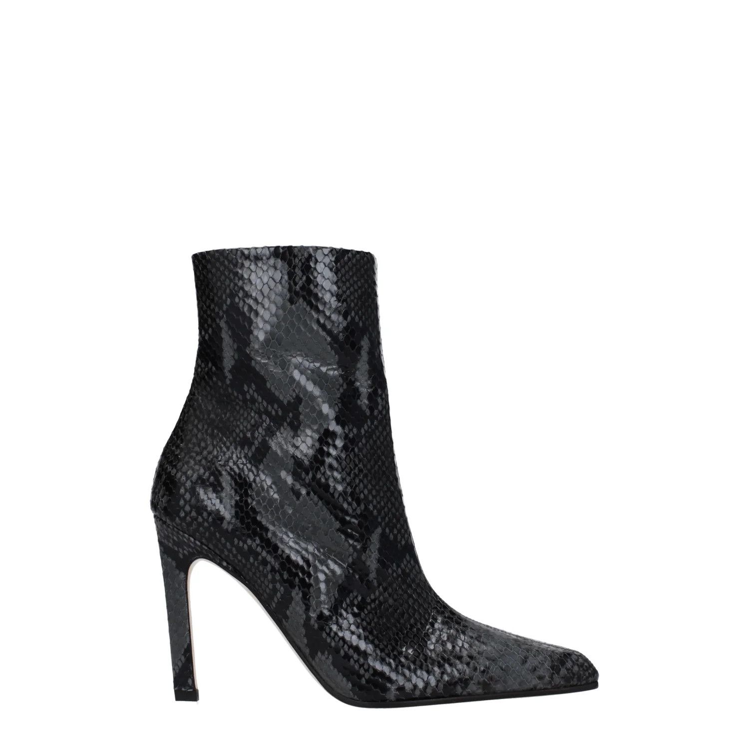 Paris Texas ob1o1e1124 Leather Ankle Boots in Grey Size US 9.5 / IT 39.5 - 1 Thumbnail